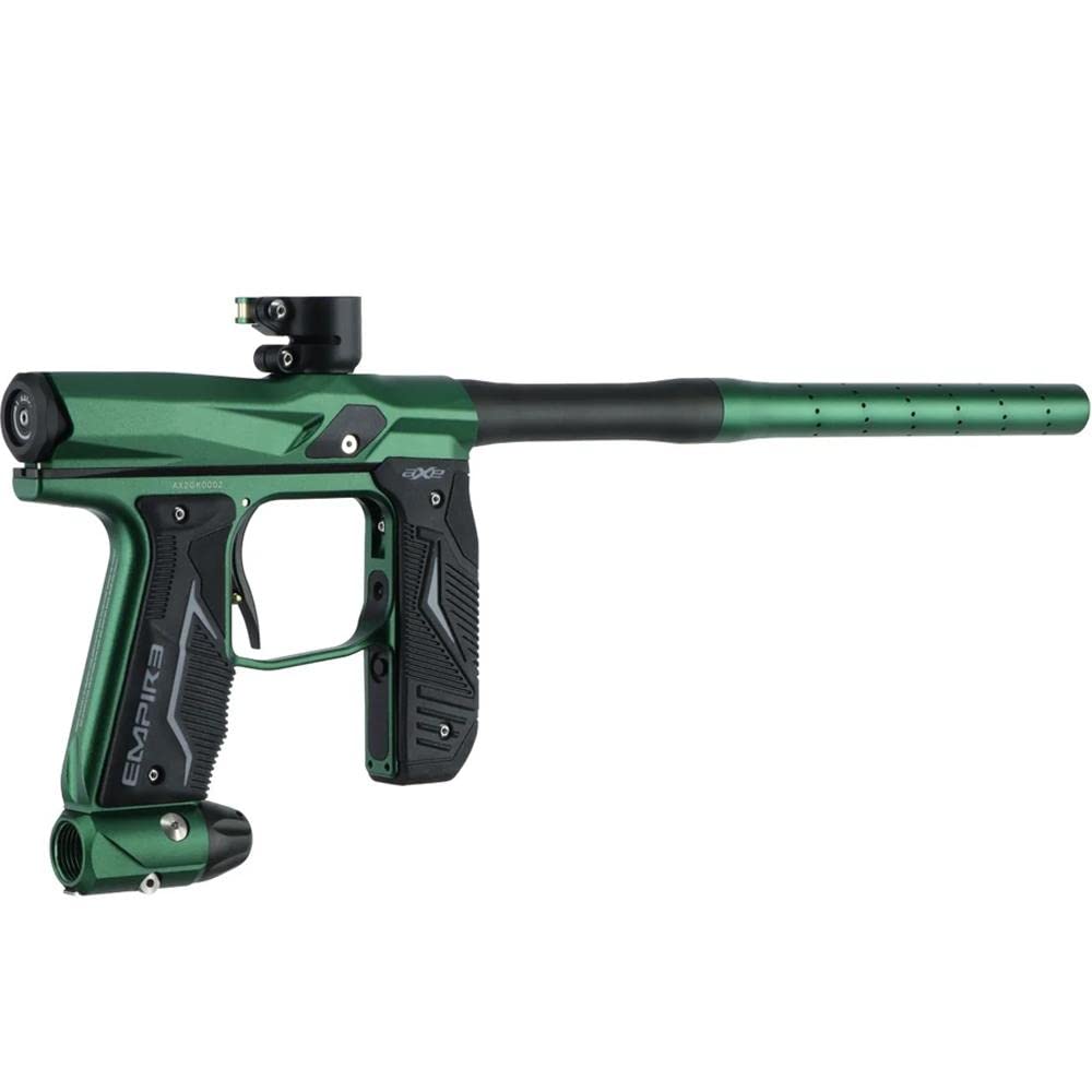 **Empire Axe 2.0 Paintball Marker - Dust Silver & Dust Gold | High-Performance Paintball Gun for Adults | Perfect for Woodsball & Speedball Games**