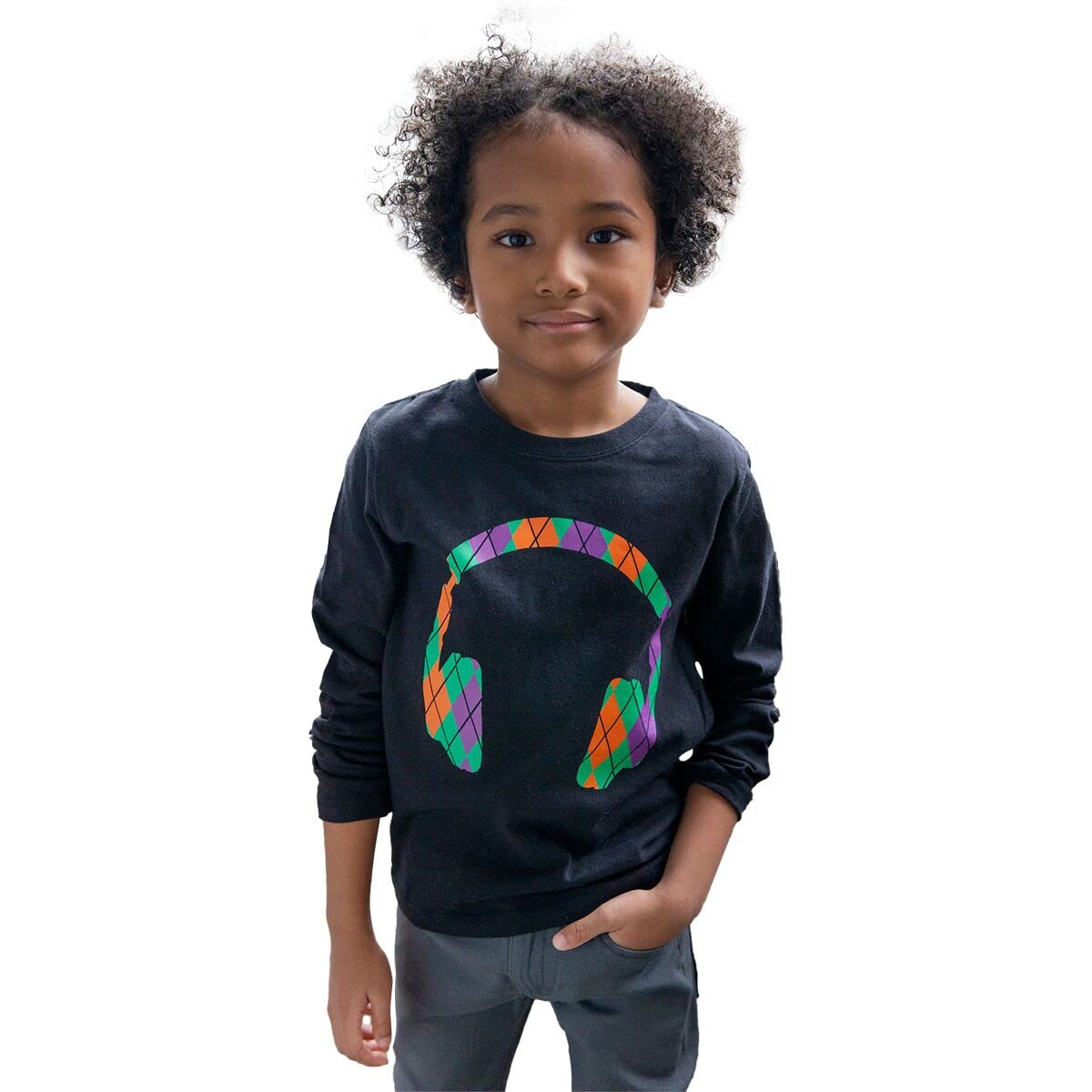 Appaman Kids Boys Headphones Graphic Tee - Cute Music Lover T-Shirt for Toddler, Little & Big Kids - Perfect for School, Playdates & Family Outings