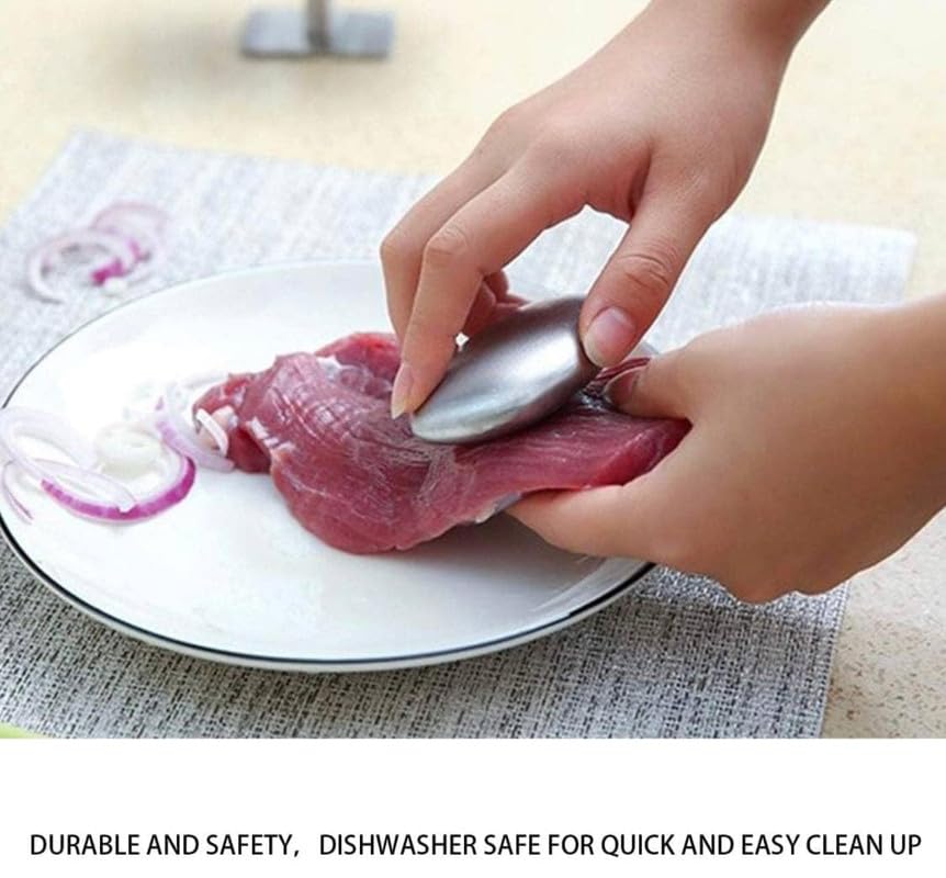 PARVY® Stainless Steel Soap - Odor Eliminator for Hands | Removes Onion, Garlic & Fish Smells | Kitchen & Cooking Essential (1 Pack)