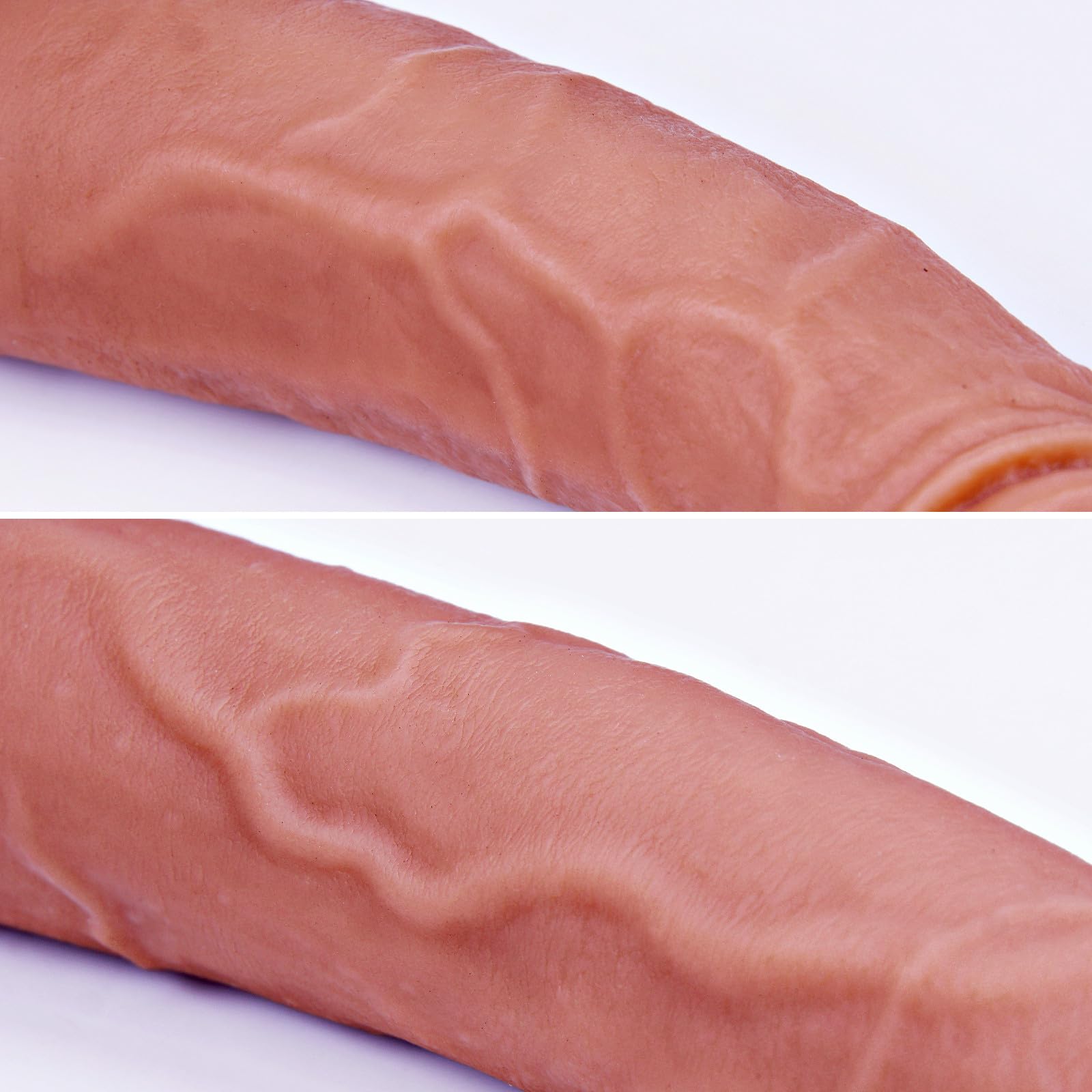 12.2 x 1.7 Inch Double Head Silicone Dildo - Extra Long Thick Realistic Dual-Ended Adult Sex Toy for Women & Couples - Perfect for Solo Play, Lesbian Couples & Anal/Vaginal Stimulation