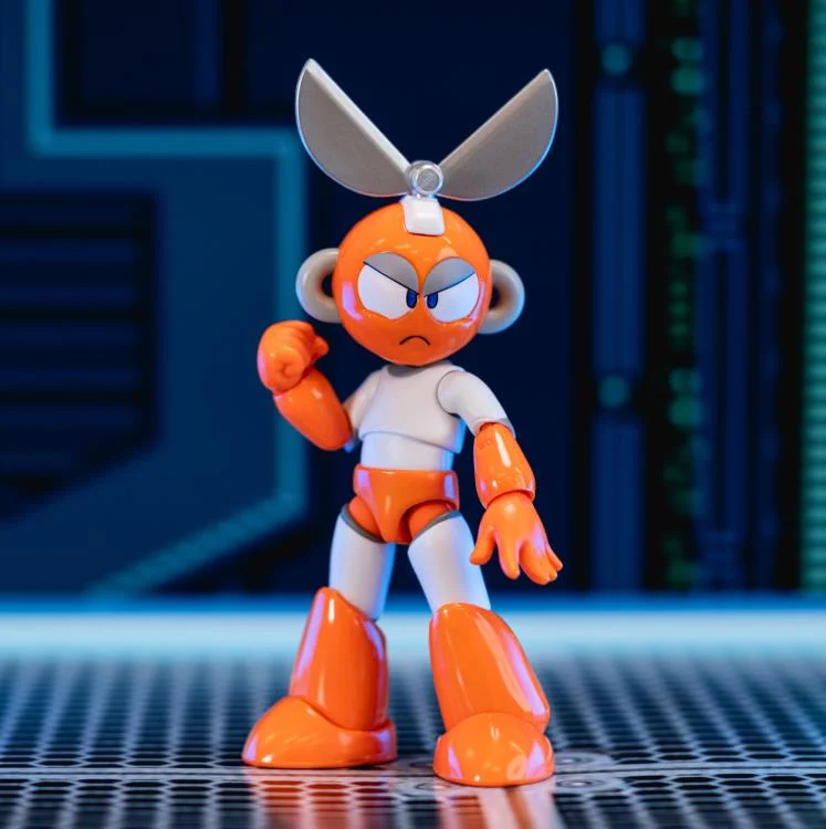 Jada Toys 1/12 Scale 6-Inch Mega Man Action Figure Set - Hyper Bomb, Elec Man & Cut Man Collectible Figures for Display & Gaming Enthusiasts