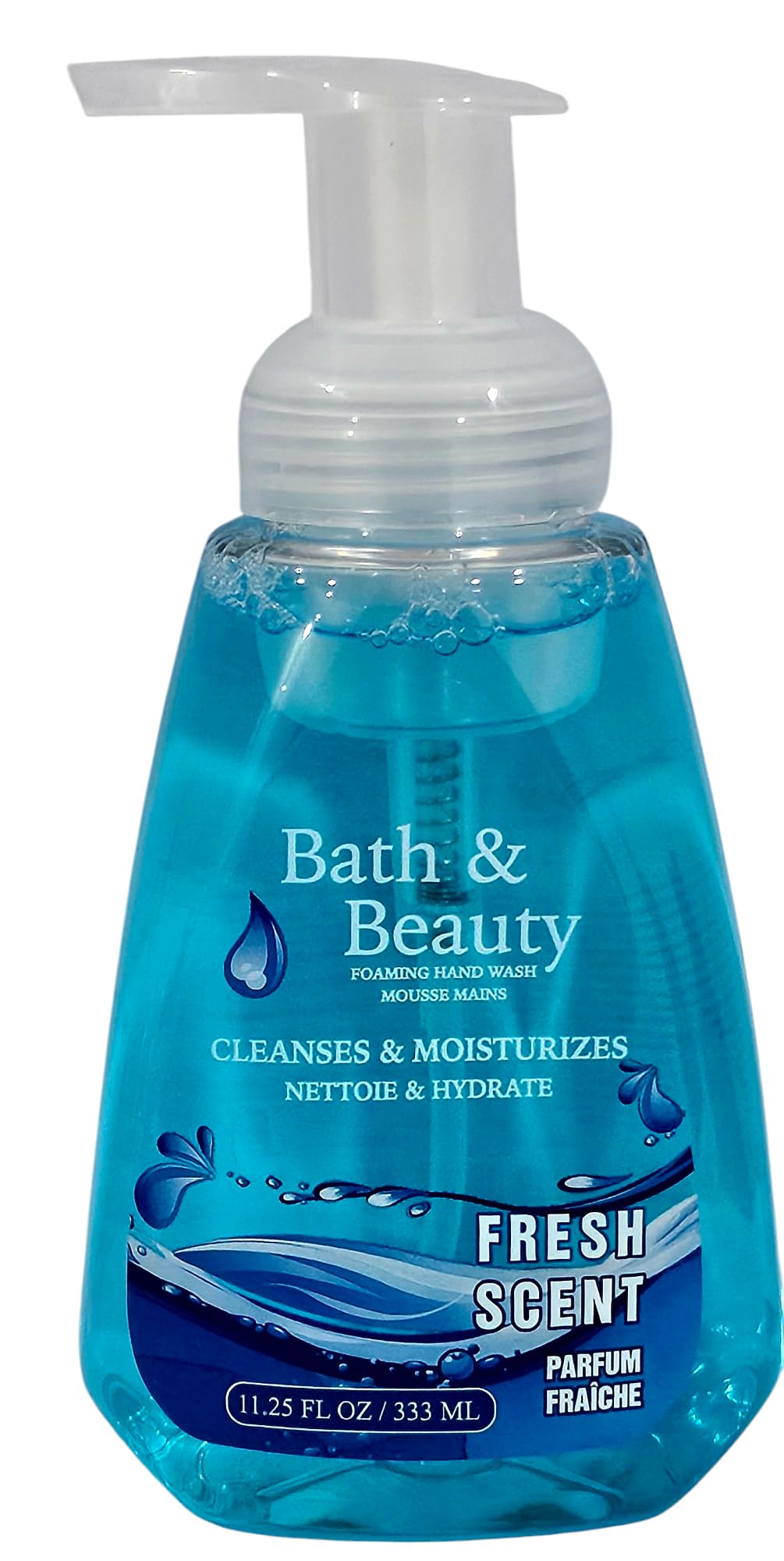 Refreshing Foaming Hand Wash for Bath & Beauty - Deep Cleansing & Moisturizing, 11.25 fl oz | Perfect for Home, Office & Spa Use