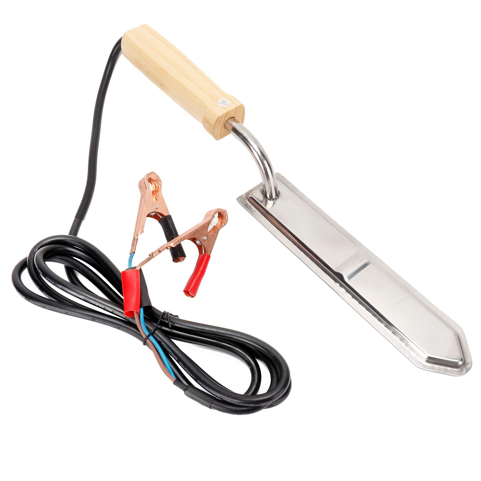 TOPINCN 12V Electric Honey Cutter - Stainless Steel Beekeeping Tool for Efficient Honey Harvesting | Perfect for Uncapping Honeycombs & Wax Removal | Beekeeping Equipment for Home & Commercial Use