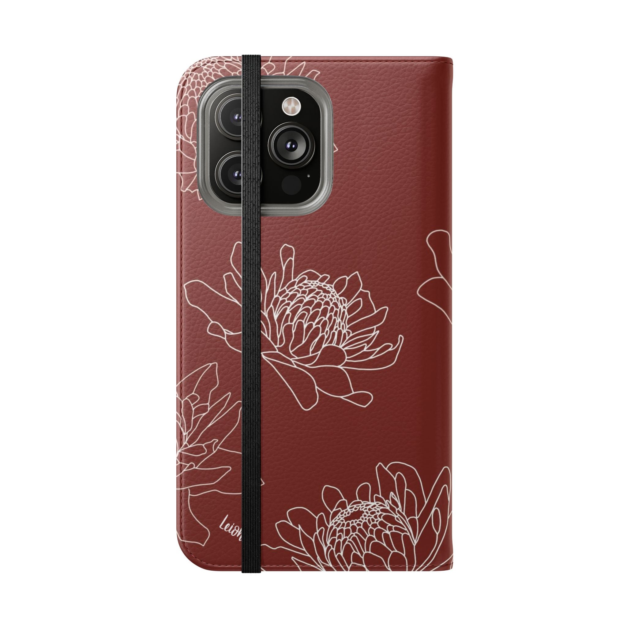 Torch Ginger Folio Case - Elegant & Durable Phone Cover for iPhone & Samsung - Perfect for Travel, Work & Everyday Use