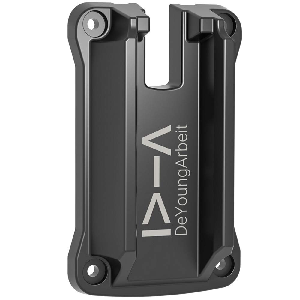 DeYoungArbeit Gun Magnet - 36lbs Heavy Duty Magnetic Gun Mount for Quick Loading | Secure Gun Holster for Truck, Car, Vehicle, Home, Office, Desk & Wall | Perfect for Concealed Carry, Home Defense & Tactical Storage