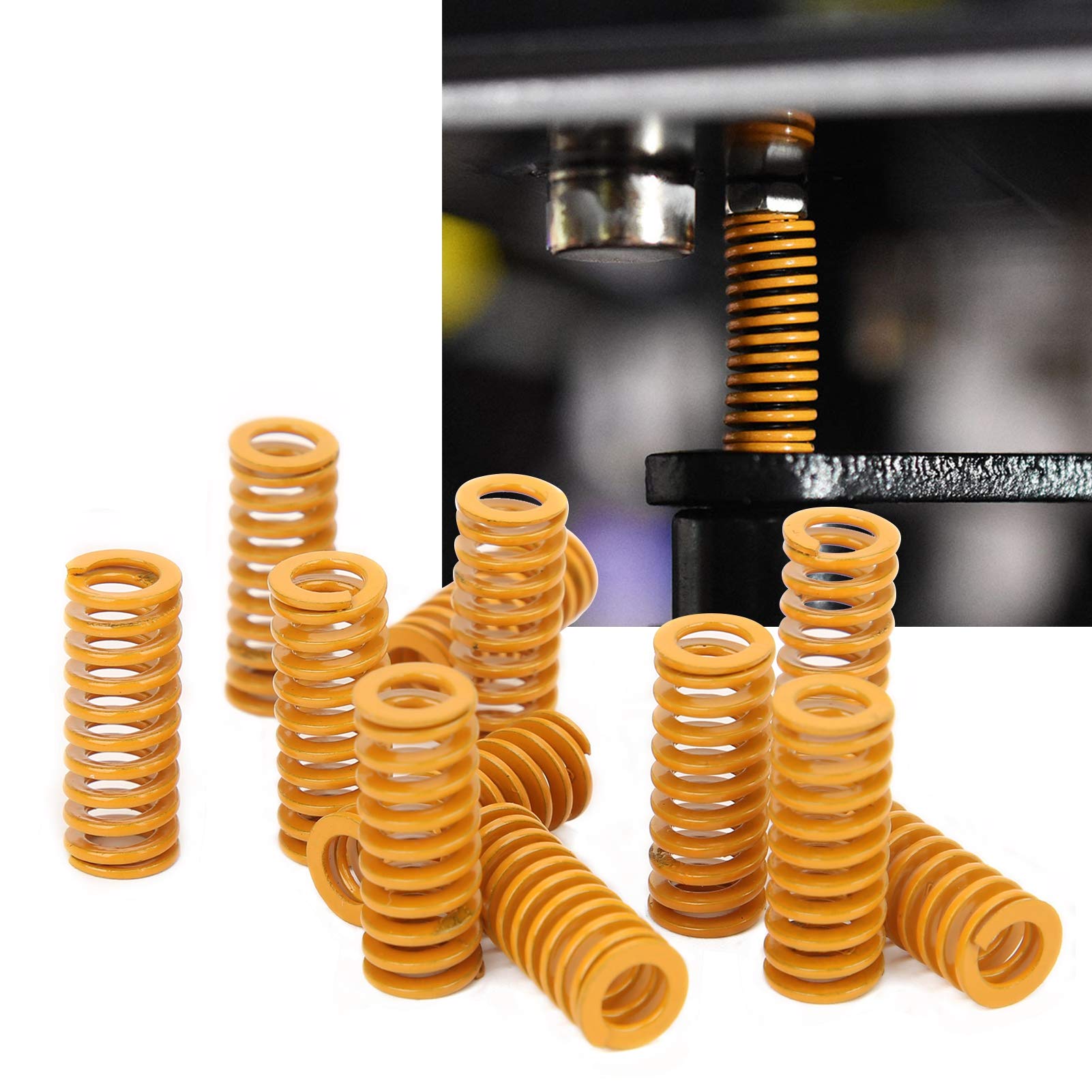 High Performance Extruder Pressure Spring for 3D Printers - Durable Metal Replacement Part for Industrial & DIY 3D Printing - Perfect for Ender 3, Creality, Prusa Printers & More