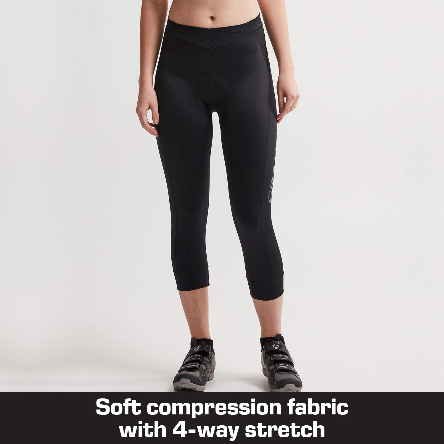 Craft Sportswear Women’s Essence Knickers - High-Performance Knee-Length Cycling Bike Tights for Women | Perfect for Road Biking, Spinning & Outdoor Workouts