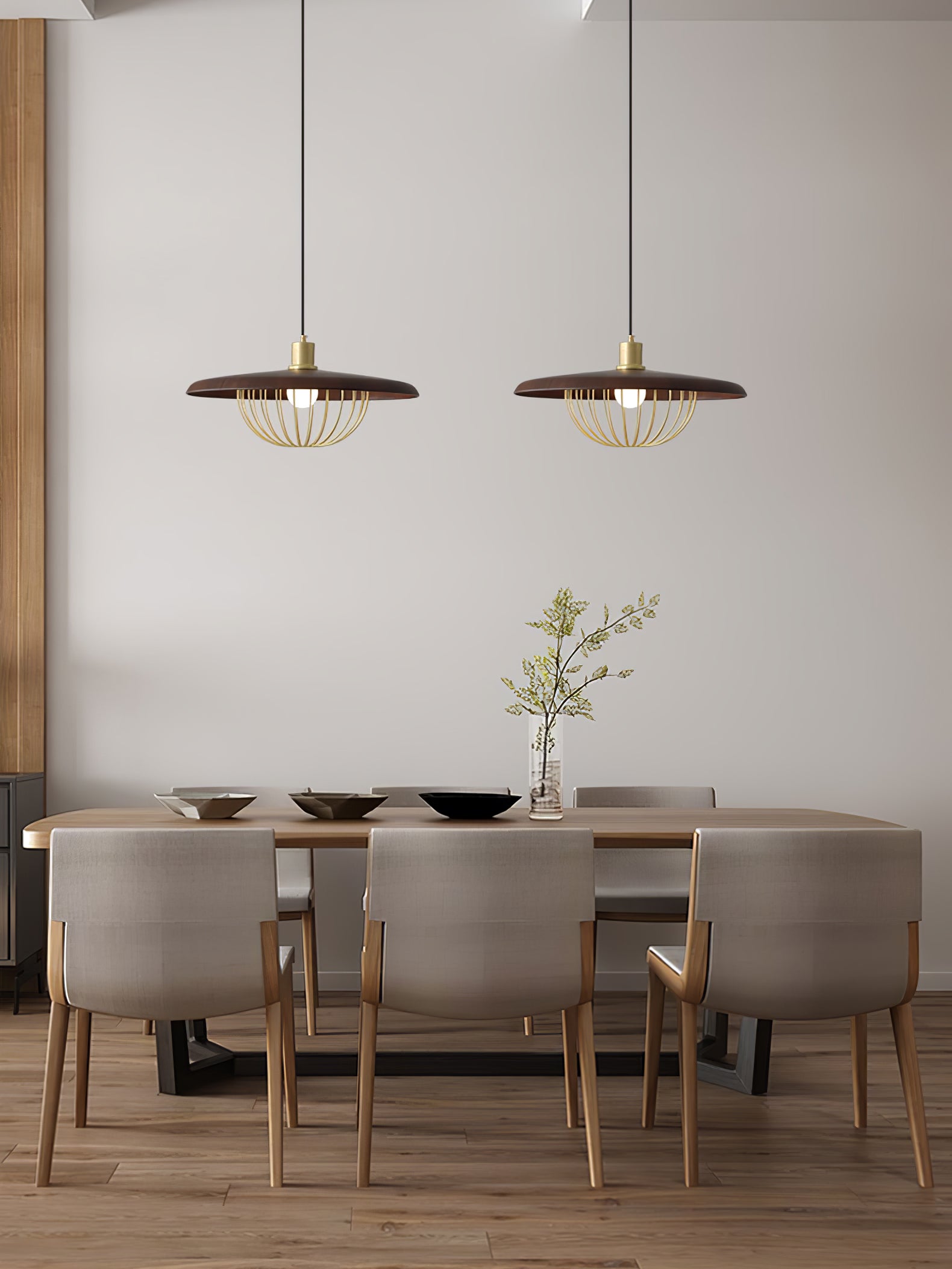 Kasa Pendant Lamp - Modern Hanging Light Fixture for Kitchen Island, Dining Room & Bedroom | Energy Efficient LED Ceiling Light with Adjustable Height