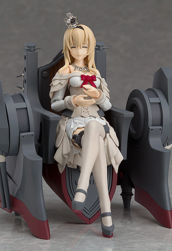 Figma #EX 052 Warspite Kantai Collection KanColle Anime Figure - Japanese Warship Girl Character Model for Display & Collection
