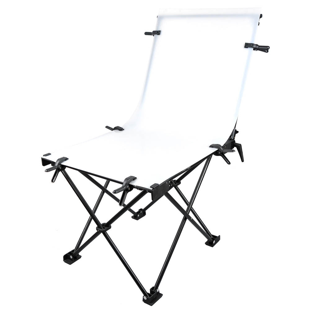 Foldable 60x130cm Product Photography Shooting Table - Portable Photo Studio Backdrop for Jewelry, Cosmetics, Small Items - Perfect for Ecommerce, Amazon, eBay Sellers & Content Creators