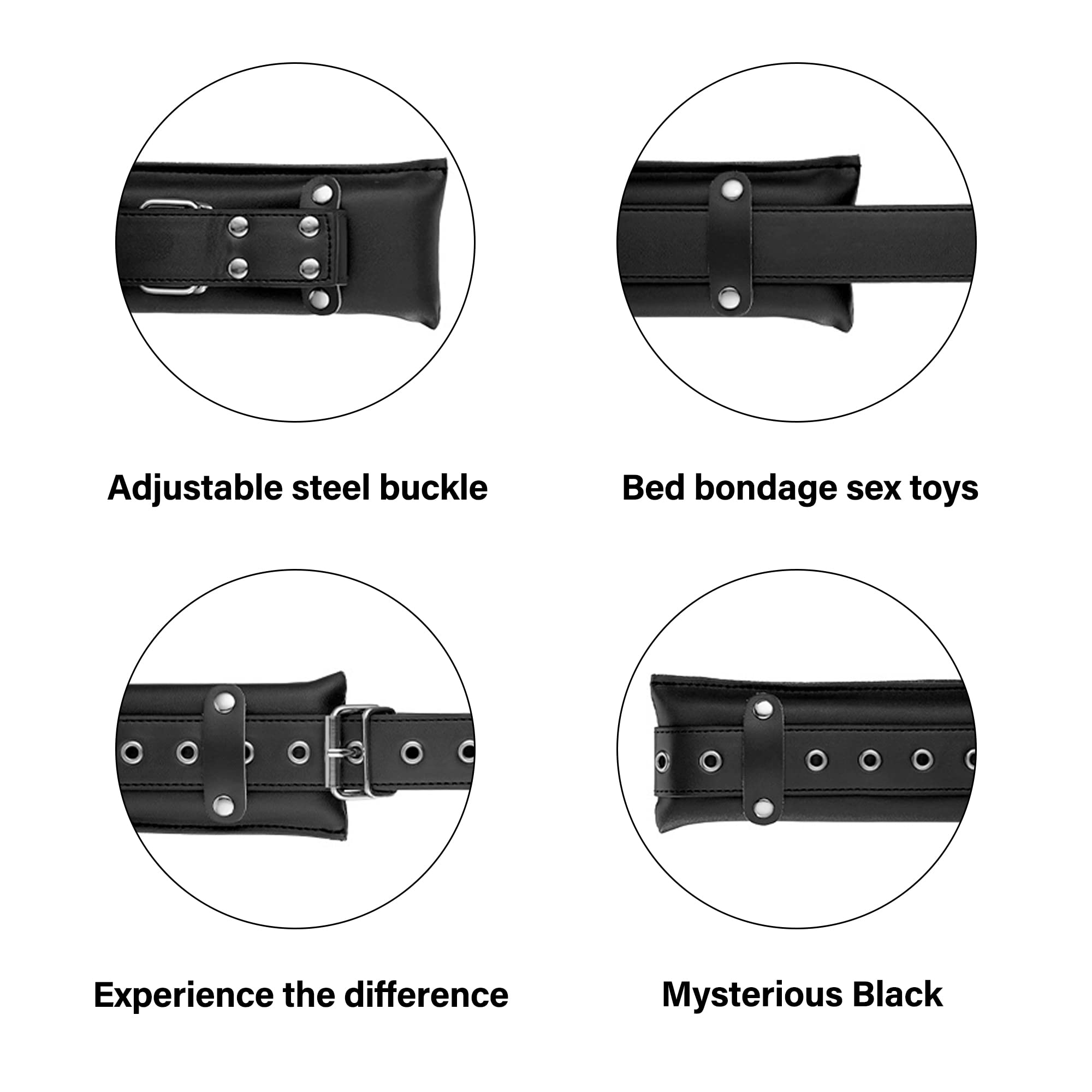Premium Leather Door Sex Swing with Adjustable Straps - Thick Cushioned Bondage Swing for Couples, Adults & Yoga Enthusiasts - Perfect for Bedroom Fun, Spice Up Relationships & Fitness Workouts