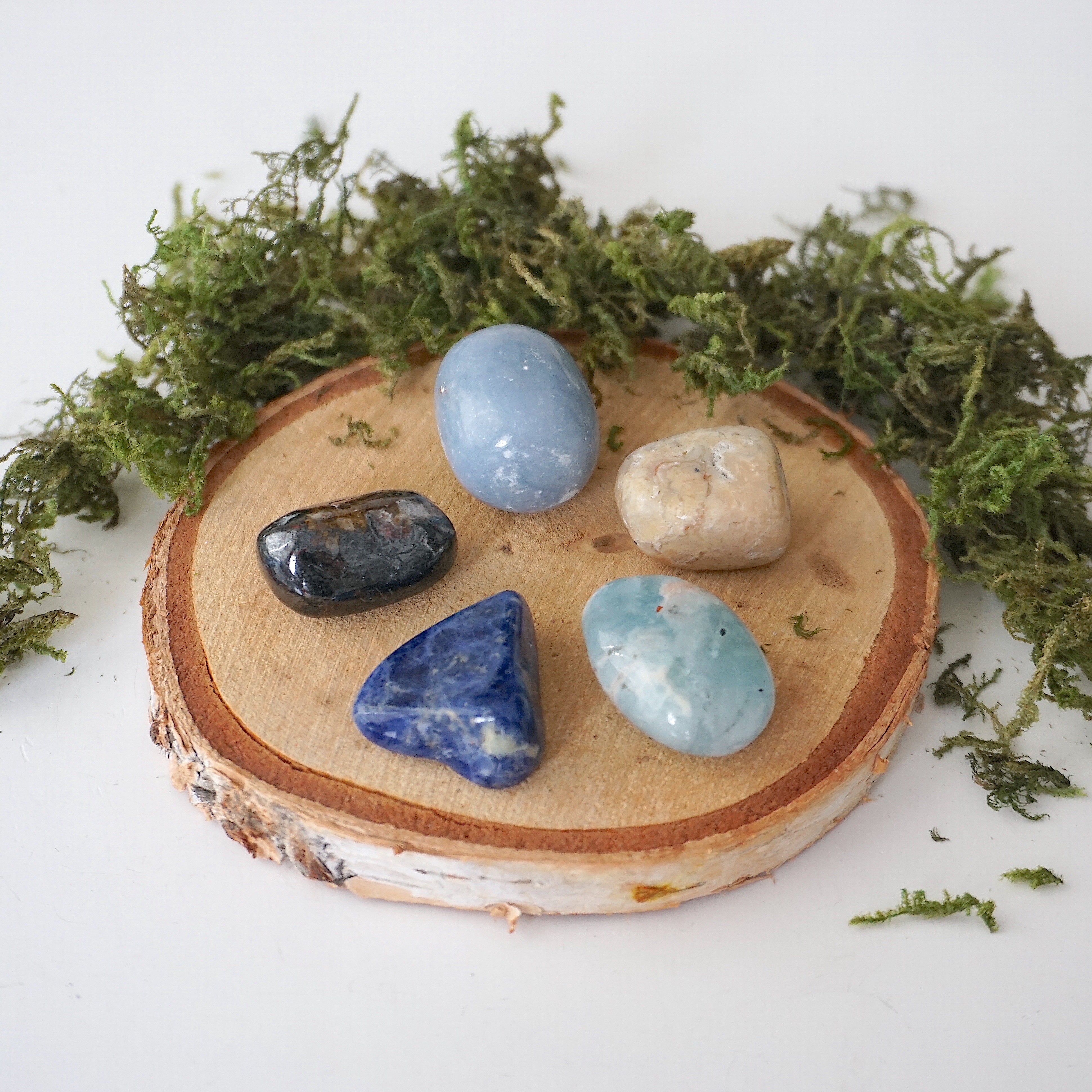 Serenity Crystals Healing Stones Bundle - Natural Gemstone Collection for Meditation, Reiki & Chakra Balancing | Perfect Gift Set for Spiritual Healing & Home Decor