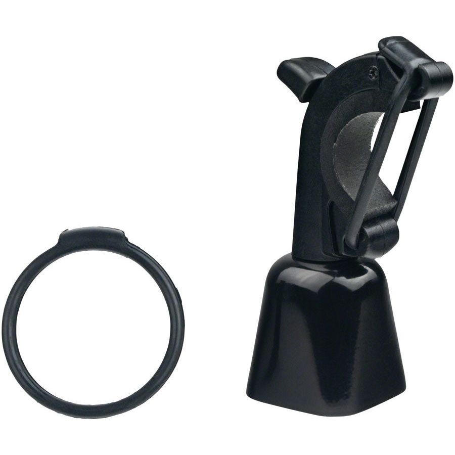 Timber MTB Bike Bell - Quick Release Black Mountain Bike Bell for Cycling Safety | Perfect for Trail Riding, Commuting & Urban Cycling