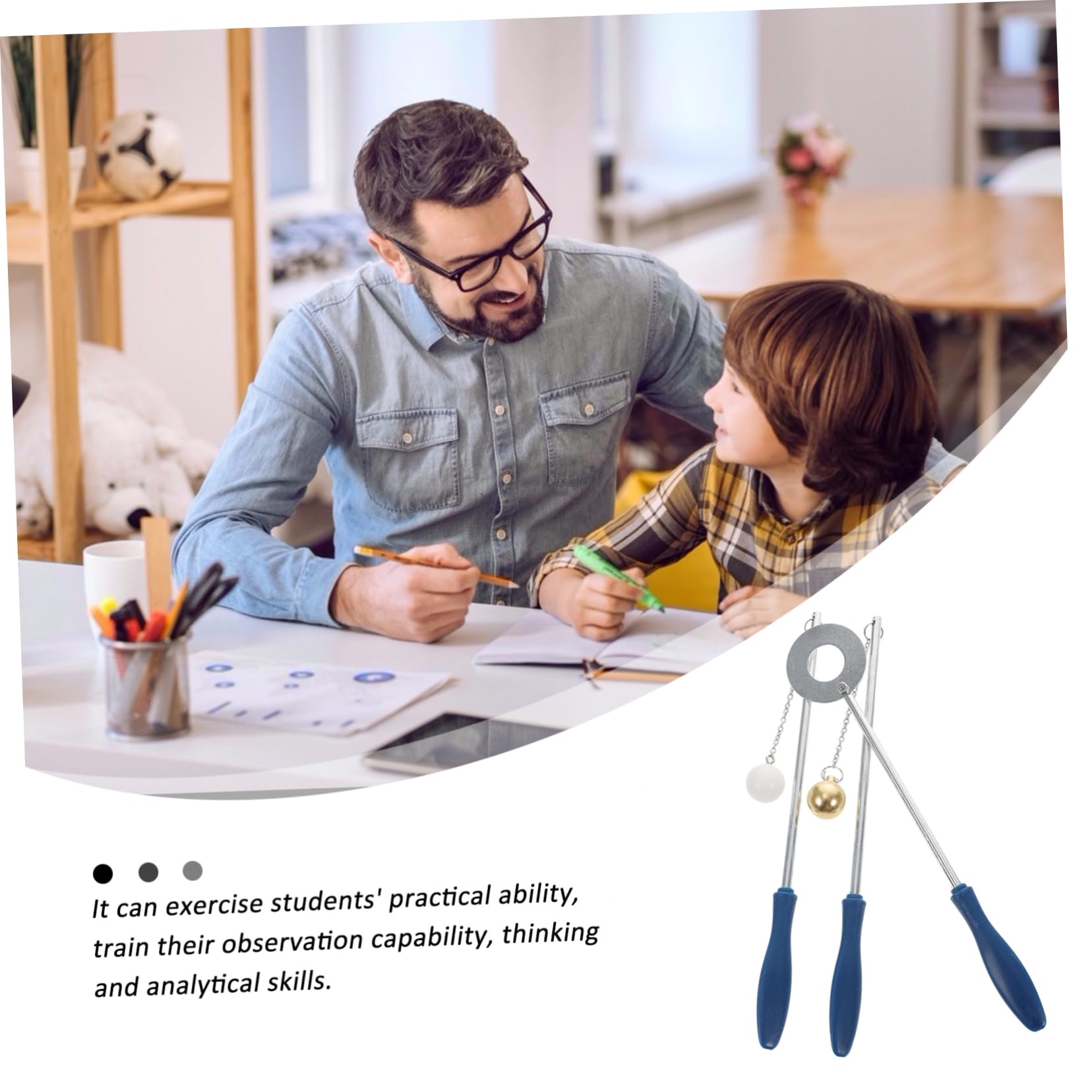 Thermal Expansion and Contraction Experiment Kit - Physics Lab Equipment Set for Teaching Thermal Properties of Materials | Perfect for Classroom Demonstrations & STEM Education Activities