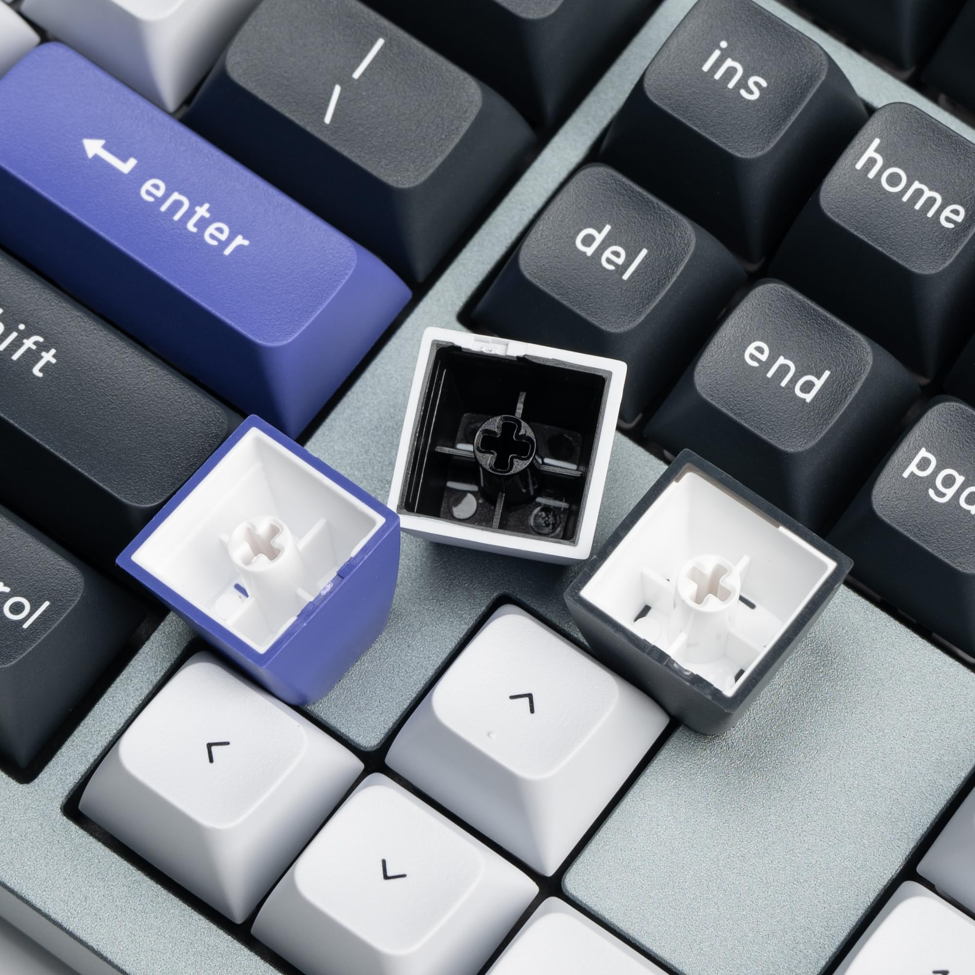 Keychron Q6 Pro Full Aluminum Wireless Bluetooth Mechanical Keyboard - Customizable for Mac, Windows, Linux | Full-Size QMK/VIA Programmable with Knob, KSA Double-Shot PBT Keycaps, Hot-Swappable K Pro Brown Switch (Grey) - Perfect for Office, Gaming & Programming