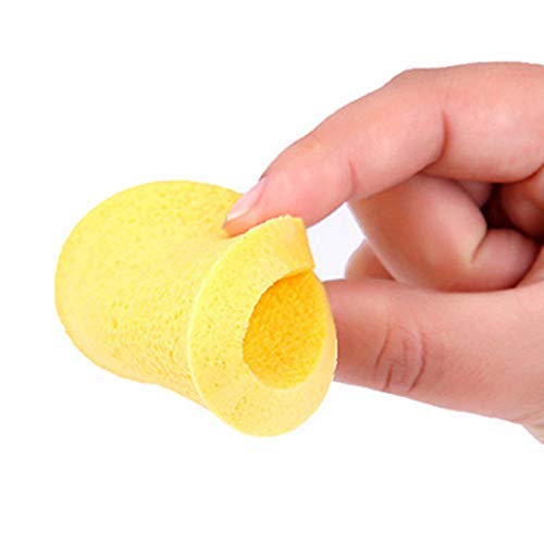 SIYAA 12-Pack Facial Sponge Sticks - Gentle Makeup Remover & Cleansing Sponges for Women & Men | Soft Exfoliating Face Wash Tools for Daily Skincare Routine, Travel & Spa Use
