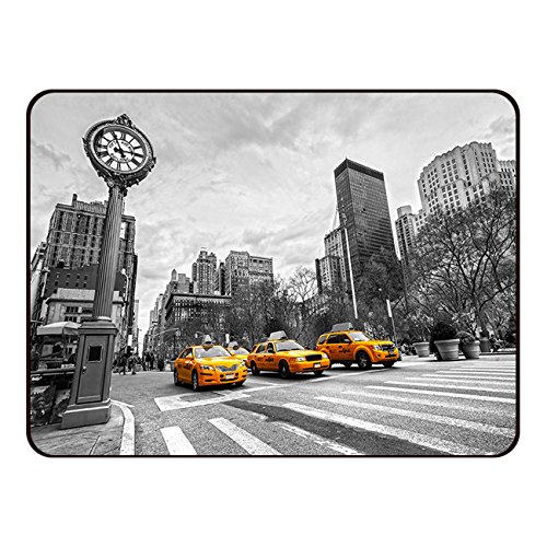 Stylish Non-Slip Mouse Pad with Taxi Design - Perfect for Office, Gaming & Home Workspace