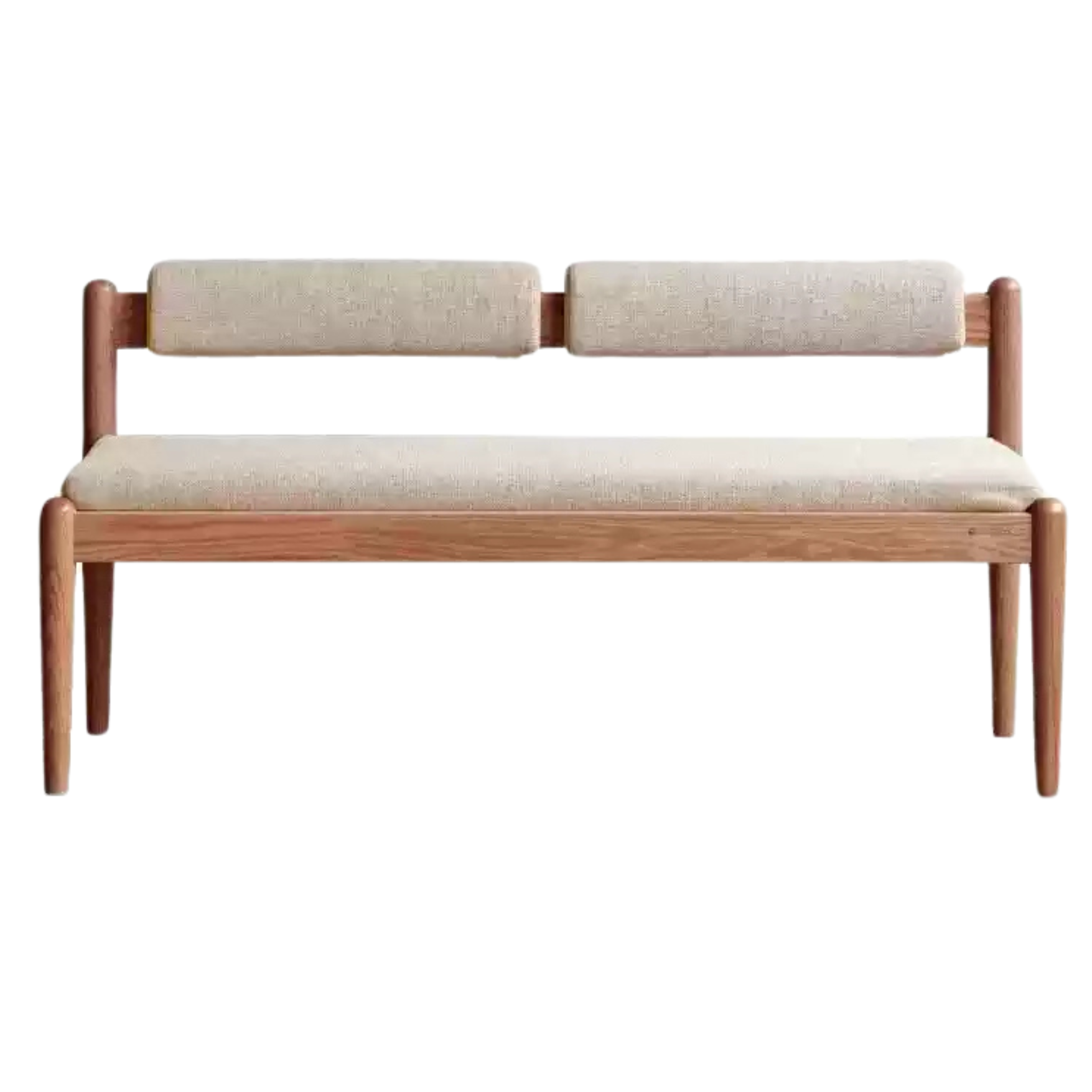 49.2x18.7x25.6 inch / 125x47.5x65сm / walnut color / Oak bench gravel white