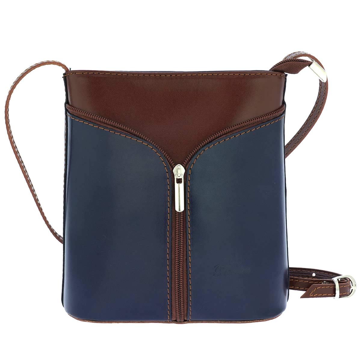 Genuine Italian Leather Crossbody Shoulder Bag for Women - Stylish Handbag Purse for Work, Travel & Everyday Use
