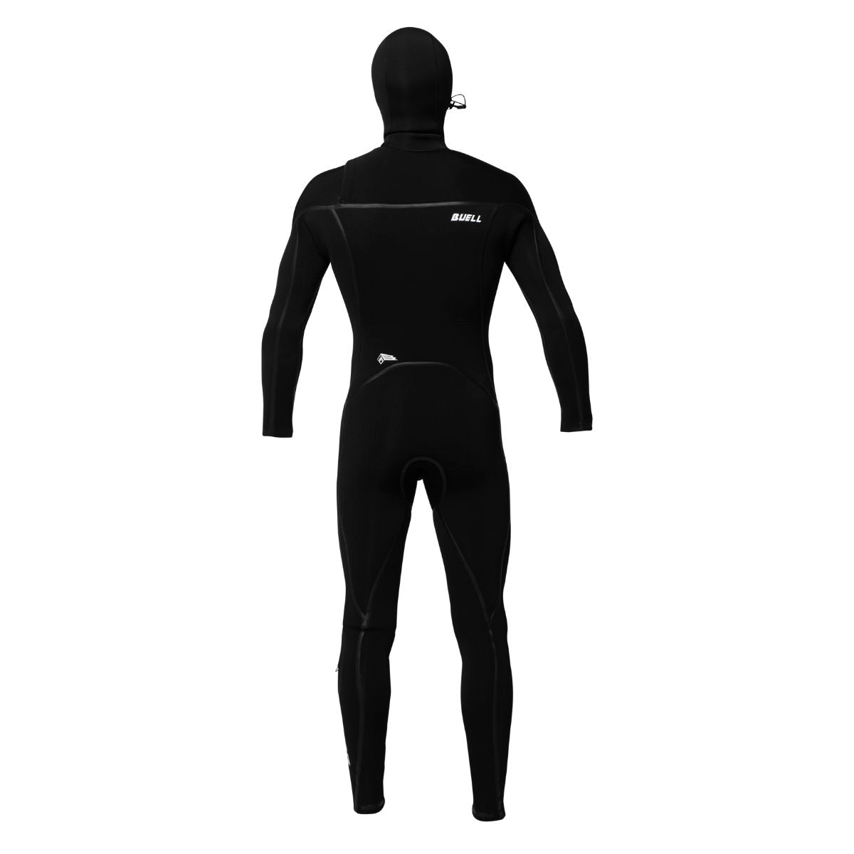 Youth Buell RB2 6/5/4mm Hooded Wetsuit for Kids & Juniors - Black - Perfect for Surfing, Diving & Water Sports