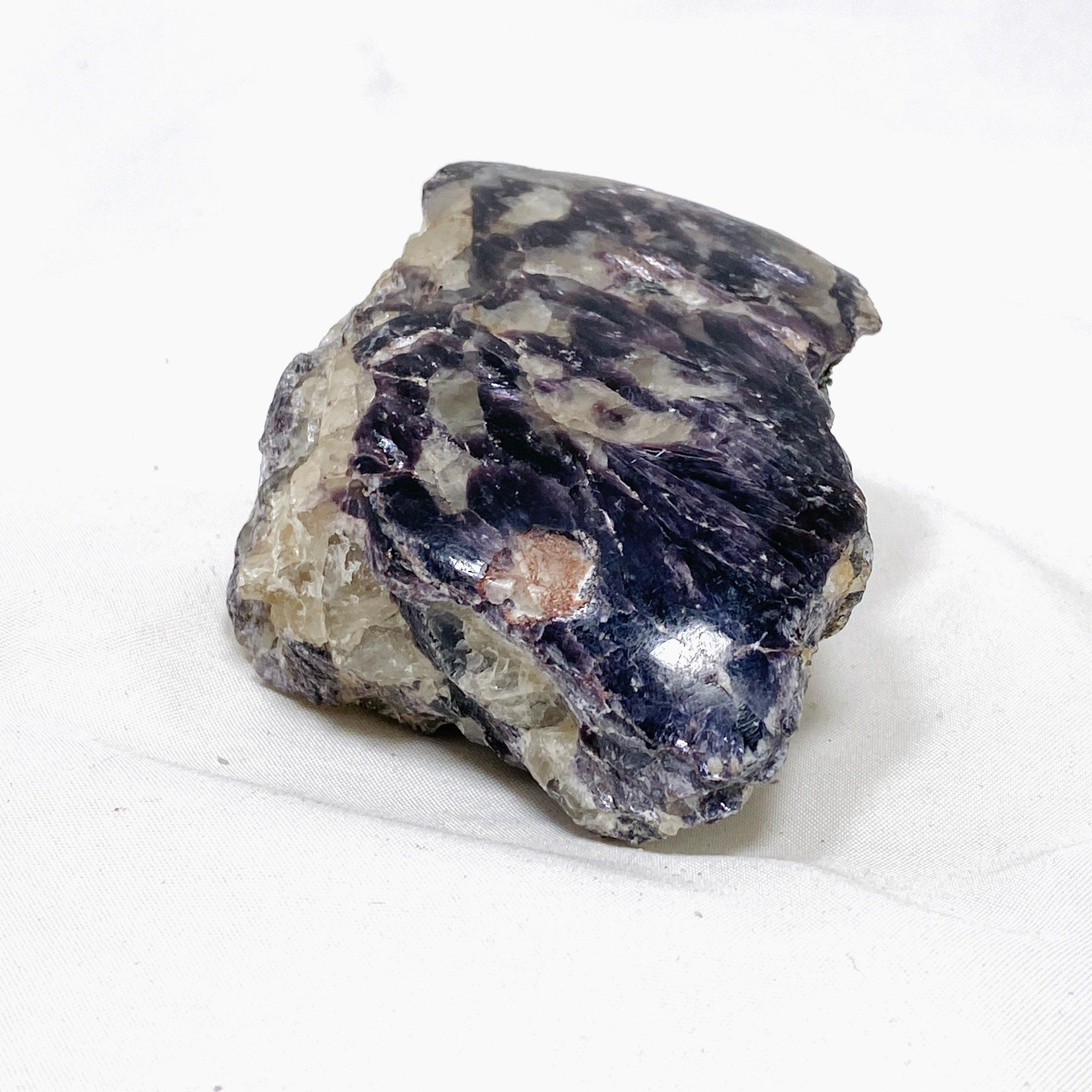 Silver Leaf Lepidolite CR3649 - Natural Healing Crystal for Stress Relief, Anxiety & Emotional Balance | Perfect for Meditation, Home Decor & Spiritual Healing