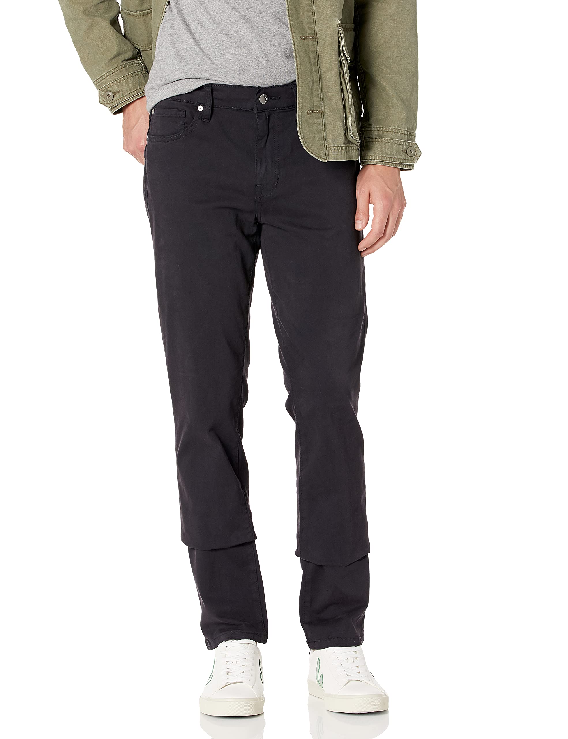 Joe's Jeans Men's Brixton Straight Fit Denim Jeans in McCowen Wash - Classic Slim Tapered Design for Casual Wear & Everyday Comfort