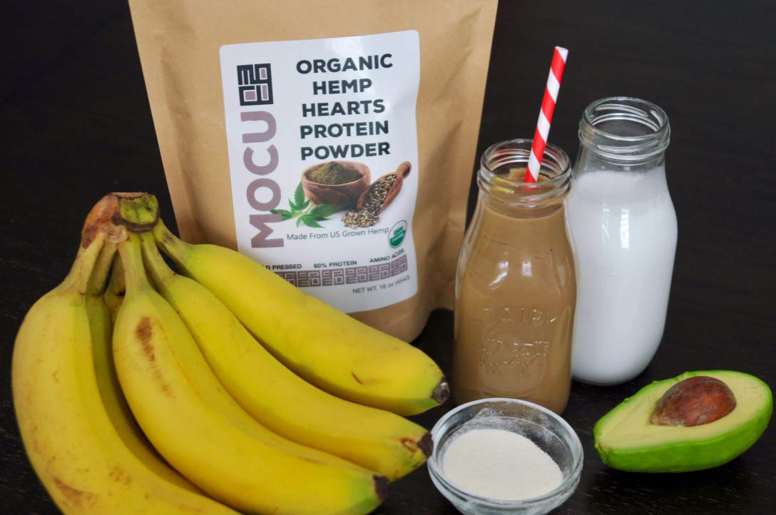 Organic Hemp Heart Protein Powder - 74% Protein, 22g per Serving | Cold Processed, Non-GMO, Gluten-Free | Premium Plant-Based Protein for Smoothies & Baking | 6 lbs (2 x 3 lb Bags) | Ideal for Athletes, Vegans & Healthy Lifestyles