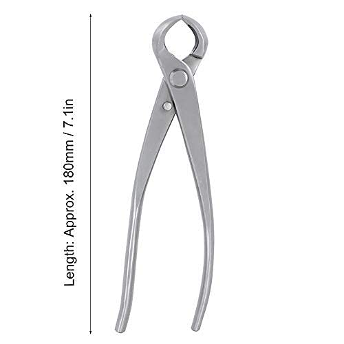 Premium Bonsai Concave Cutter & Knob Cutter Set - 180mm Professional Branch Trimmer, Bonsai Scissors & Tree Clippers for Pruning - Ideal for Bonsai Care, Gardening & Landscaping