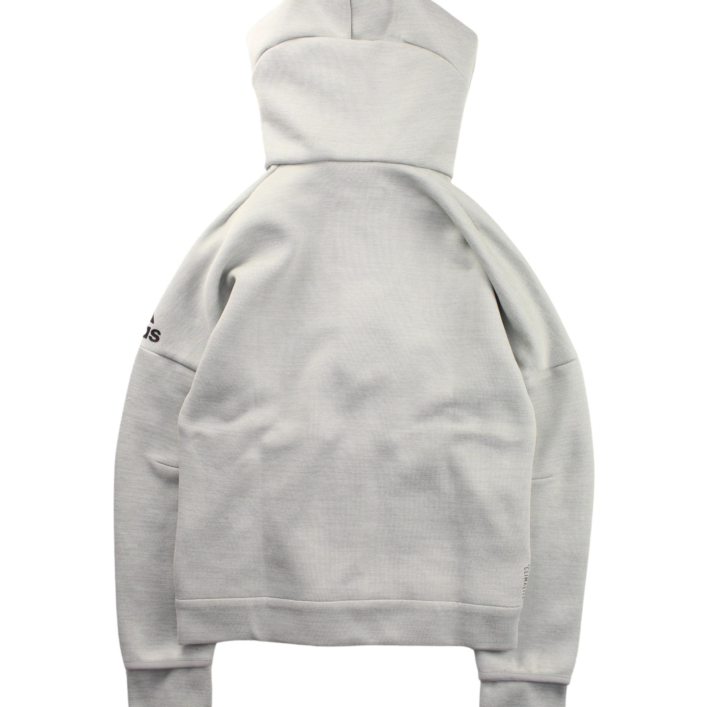 Adidas Kids' Zippered Hooded Sweatshirt - Size 10Y - Comfortable & Stylish for School & Play