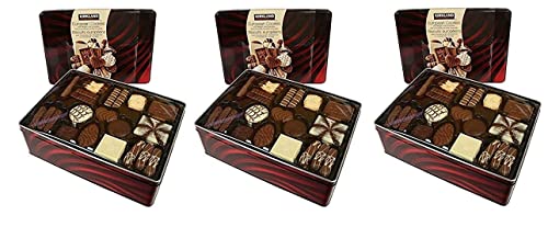 Kirkland Signature European Cookies with Belgian Chocolate - 49.4 Oz (3 Pack) | Gourmet Snacks for Parties, Gifts & Coffee Time