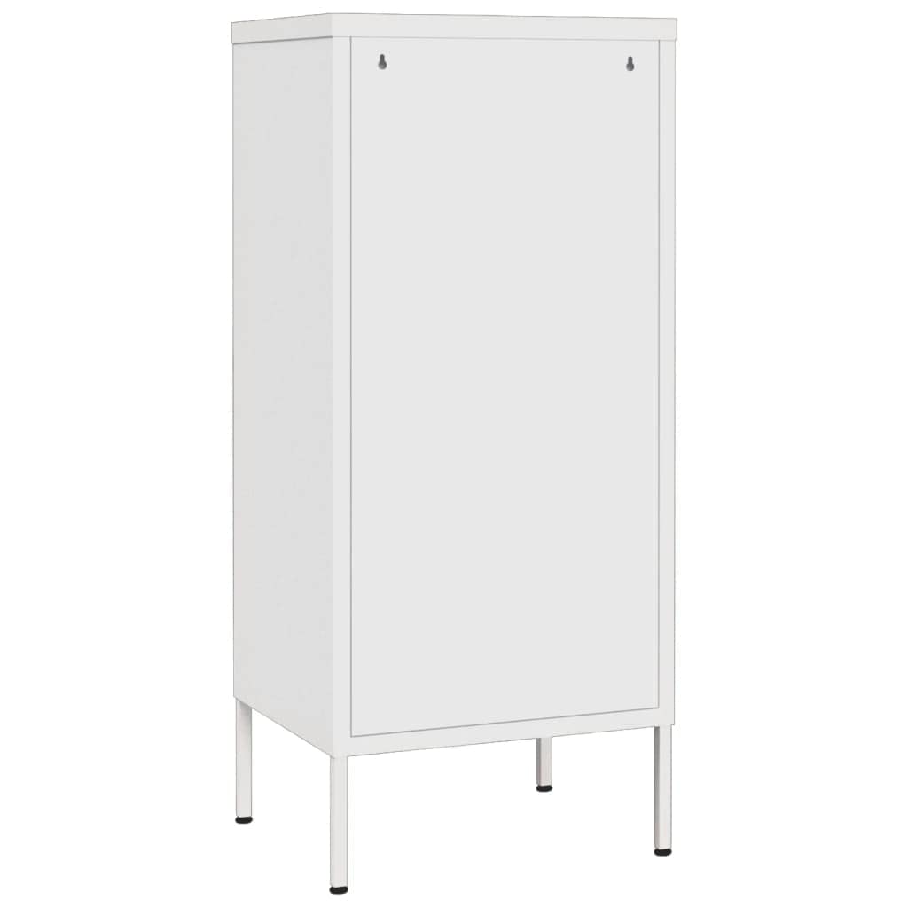 White Steel Storage Cabinet 16.7