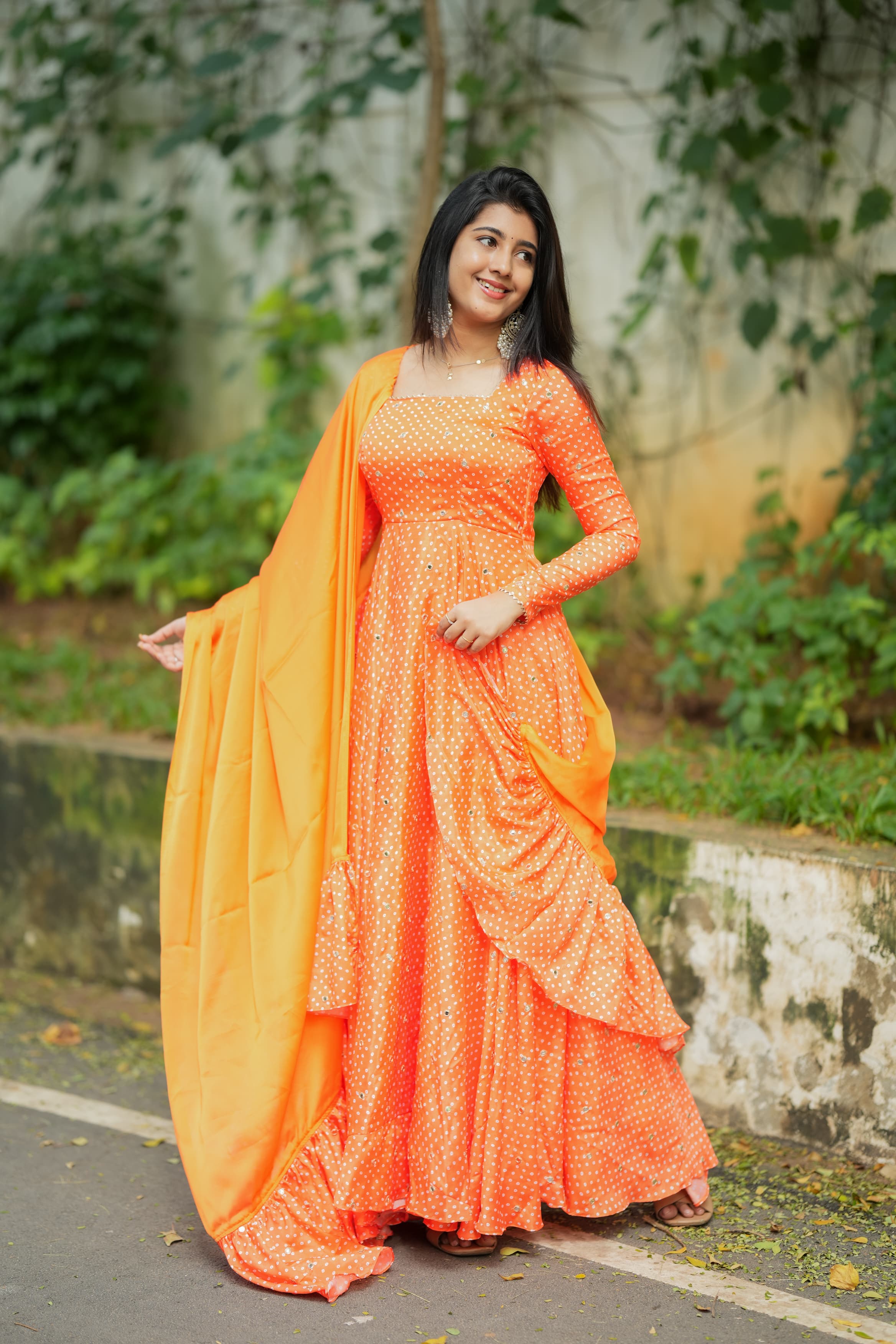 Vedika Simple and Elegant Anarkali Suit for Women | Traditional Indian Ethnic Dress | Perfect for Weddings, Festivals & Special Occasions