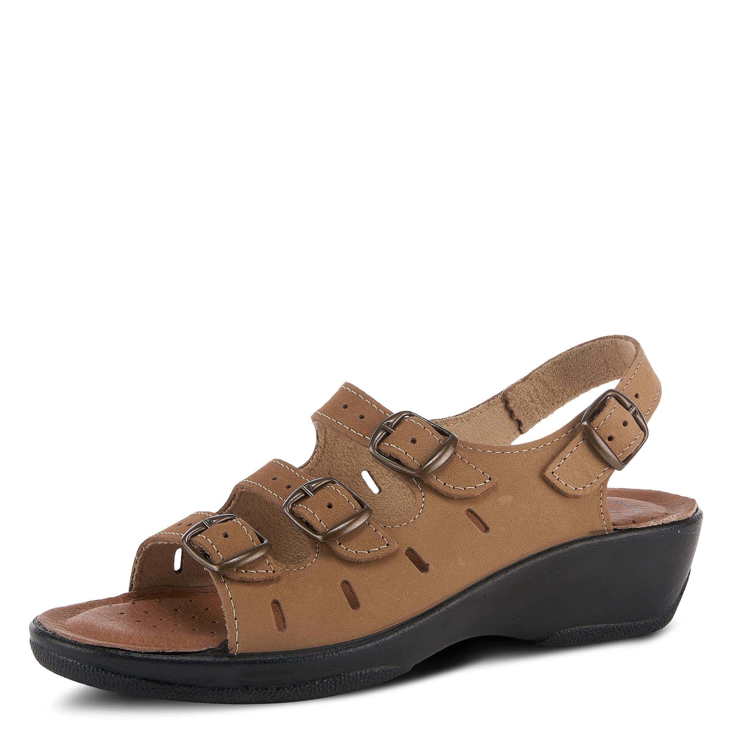 Spring Step Women's Willa Wedge Sandal - Comfortable Summer Casual Shoes with Arch Support | Perfect for Beach, Vacation, and Everyday Wear