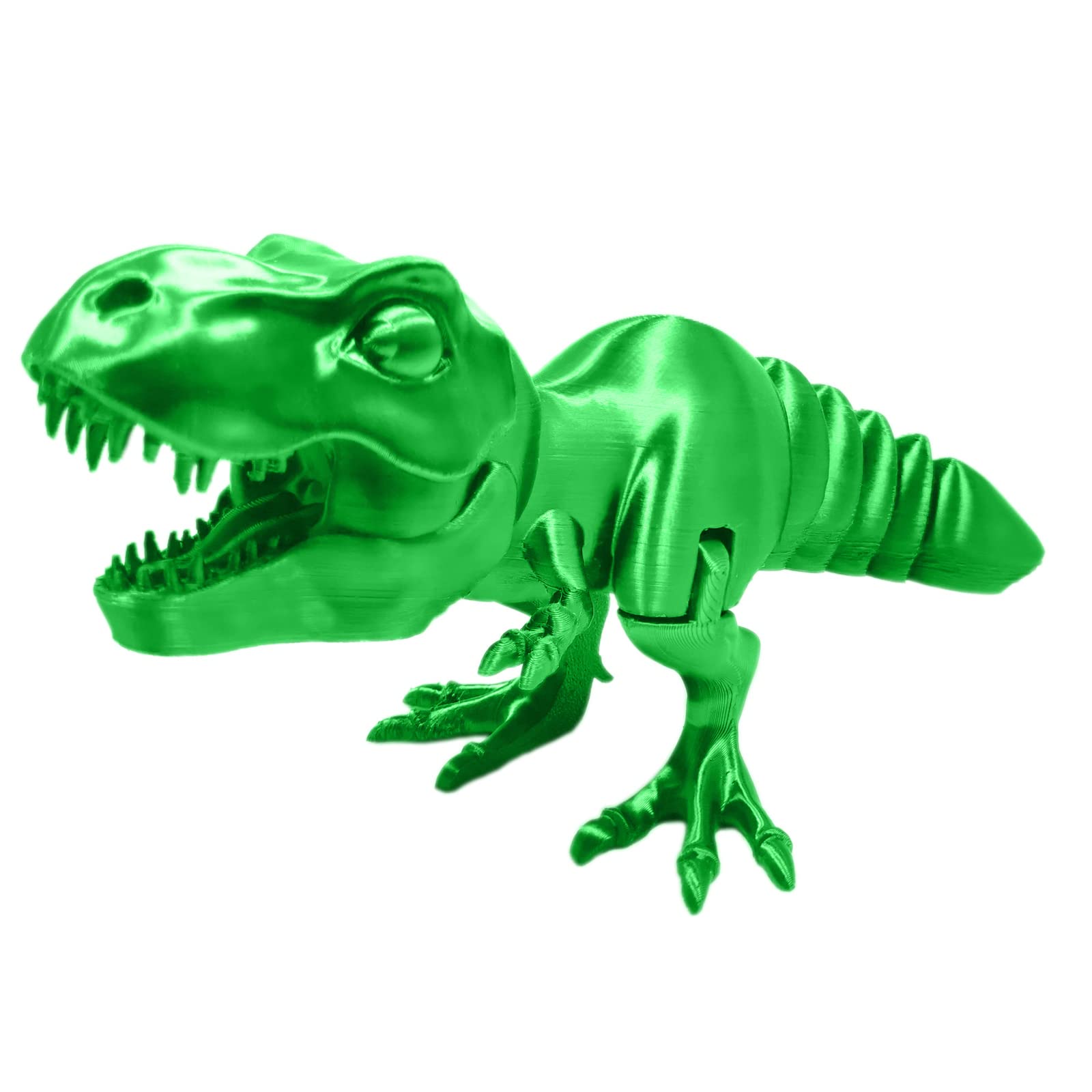 3D Printed Articulated Dinosaur Action Figures with Flexible Joints - Ancient World Beast Monster Toys for Collectors & Adults (Custom Colors, 9 Inch) - Perfect for Home Decor, Office Display, and Dinosaur Toy Collections