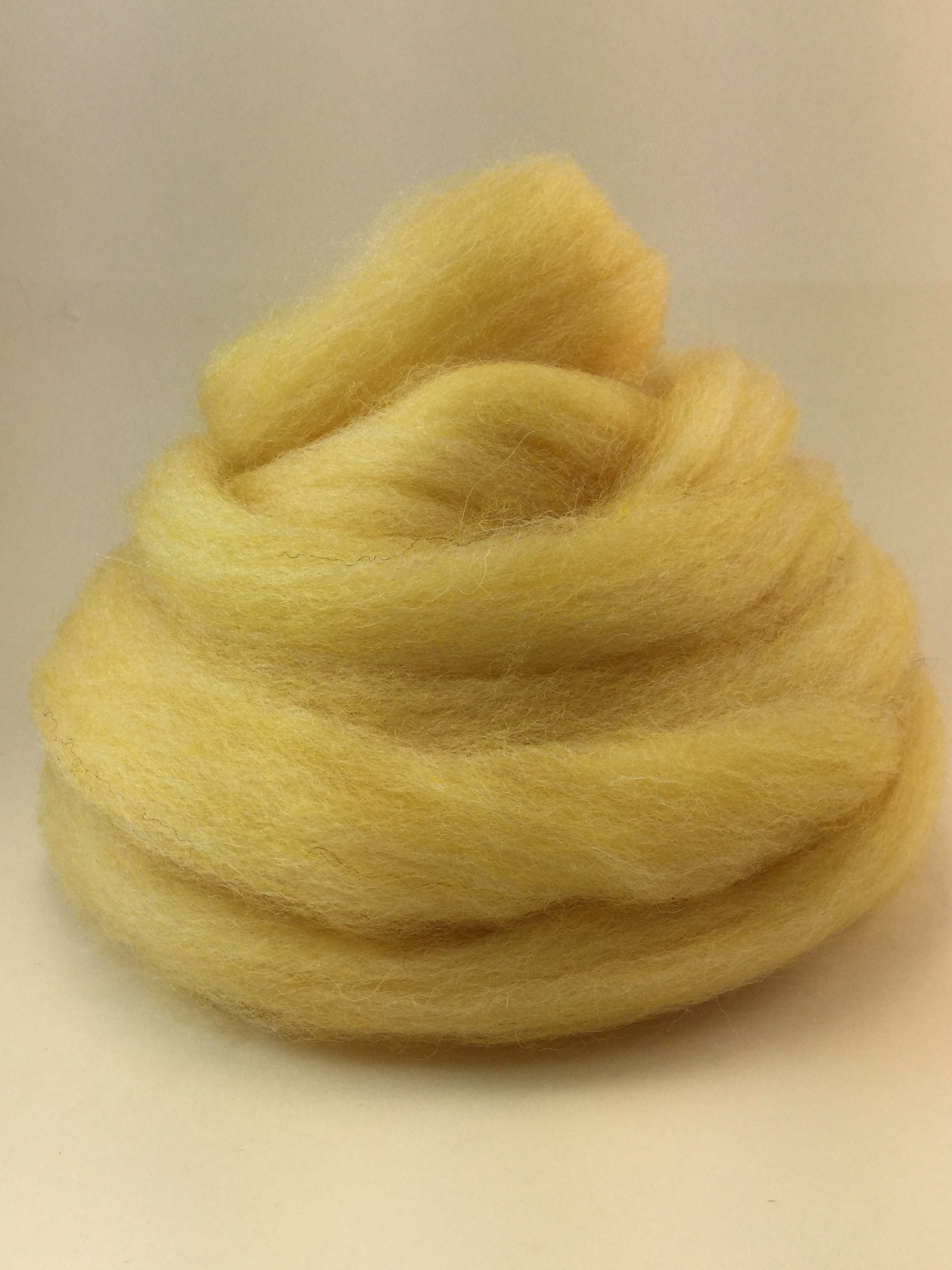 Premium 1 oz Wool Roving for Needle Felting, Spinning & Fiber Arts - Soft Natural Wool for DIY Crafts, Knitting & Handmade Projects