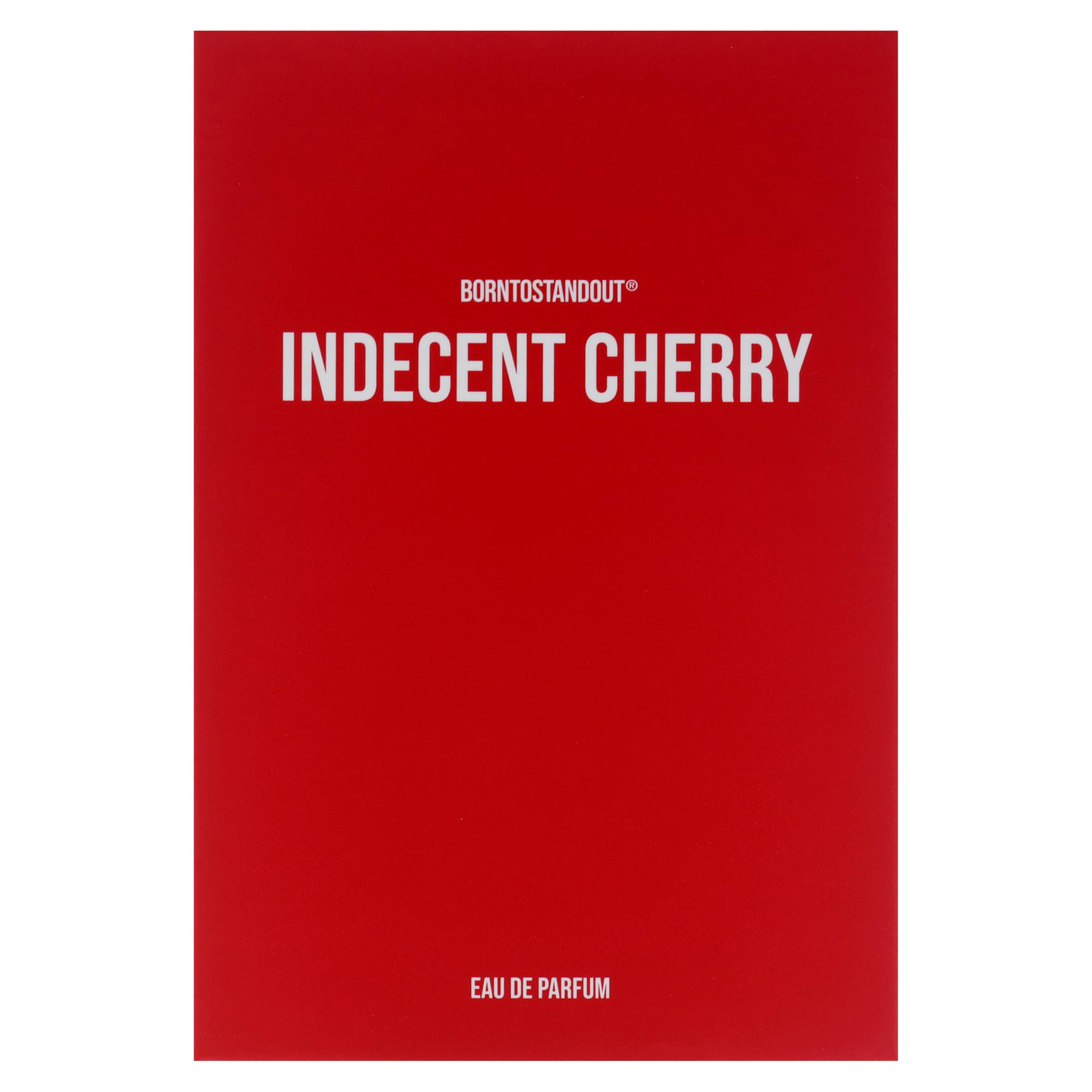 Born To Stand Out Indecent Cherry Unisex Eau de Parfum - 1.7 oz Perfume Spray for Women & Men | Romantic Date Night & Special Occasion Fragrance