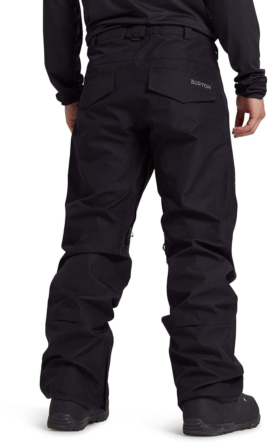 Burton Ballast Gore-Tex Waterproof Snowboard Pants for Men - Winter Skiing & Snowboarding Gear for Cold Weather Protection