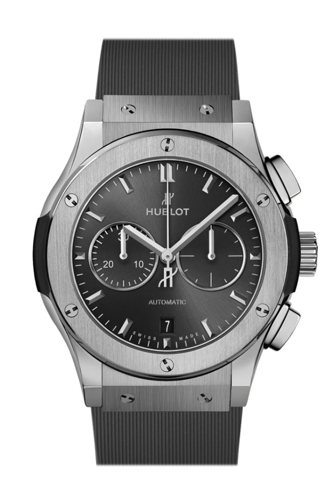 Hublot Classic Fusion Racing Grey 42mm Chronograph Men's Watch 541.NX.7070.LR - Luxury Sports Timepiece for Business, Racing & Formal Events
