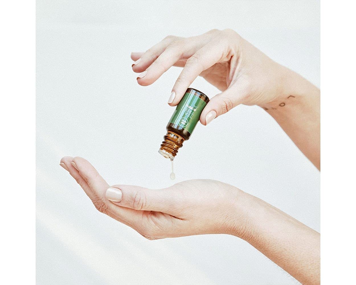 Pure Tea Tree Essential Oil for Skin, Hair & Nails - Aromatherapy Diffuser Oil for Relaxation, Stress Relief & Home Spa
