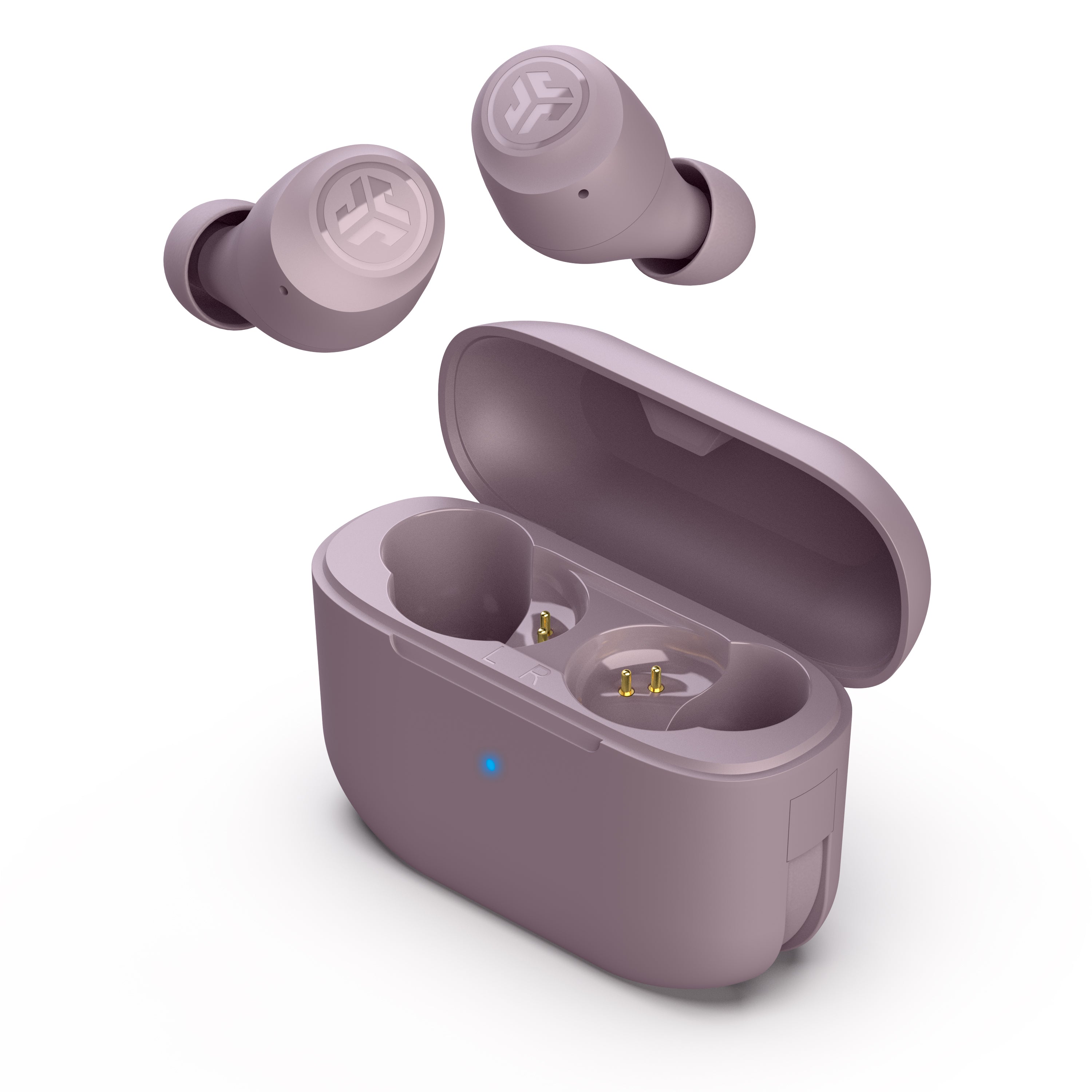 Go Pop+ Cloud Mauve & Foam Tips Gift Set for Wireless Earbuds - Perfect for Travel, Workouts & Everyday Use