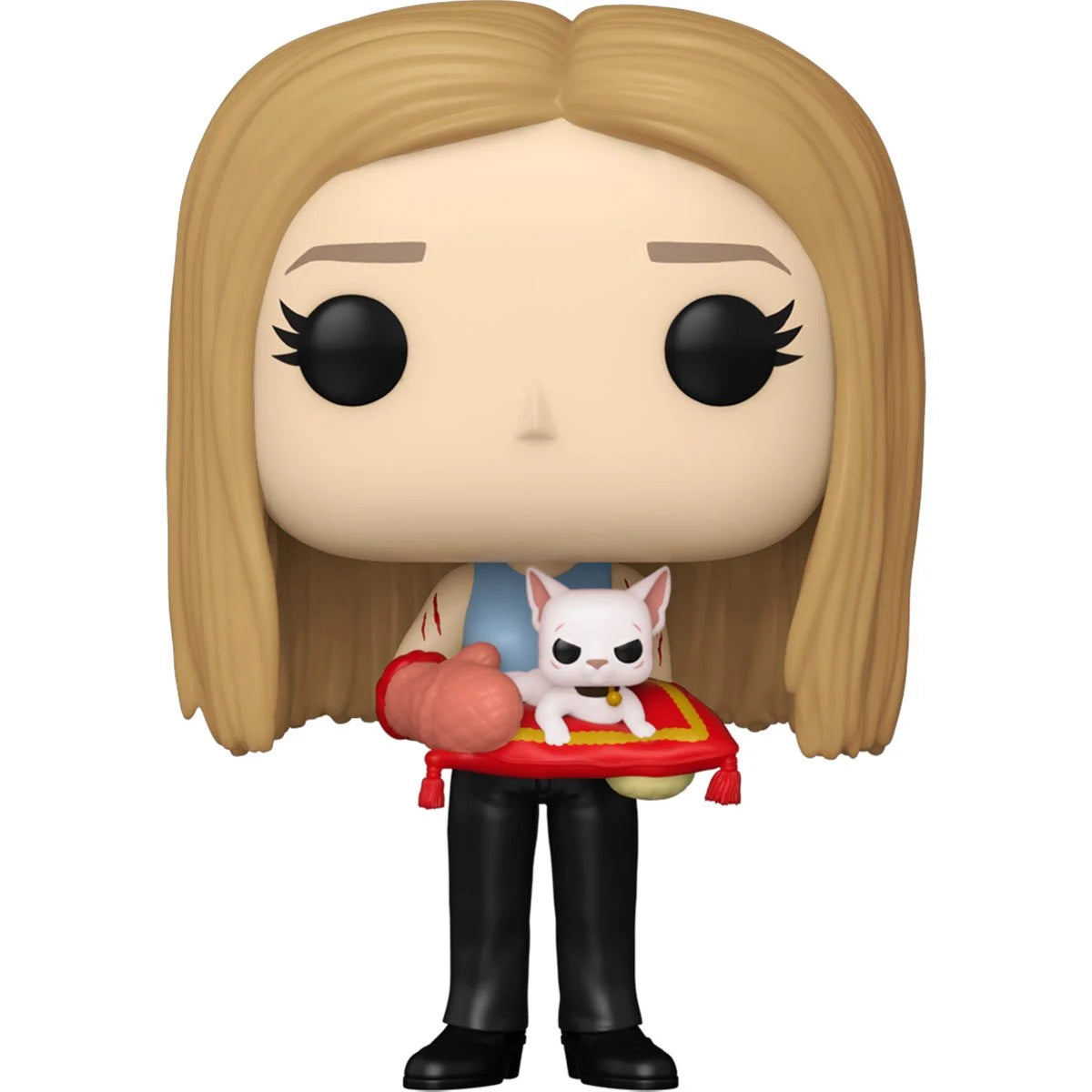 Friends TV Show Rachel Green with Cat Funko Pop! Vinyl Figure #1650 - Collectible Gift for Fans, Office & Home Decor