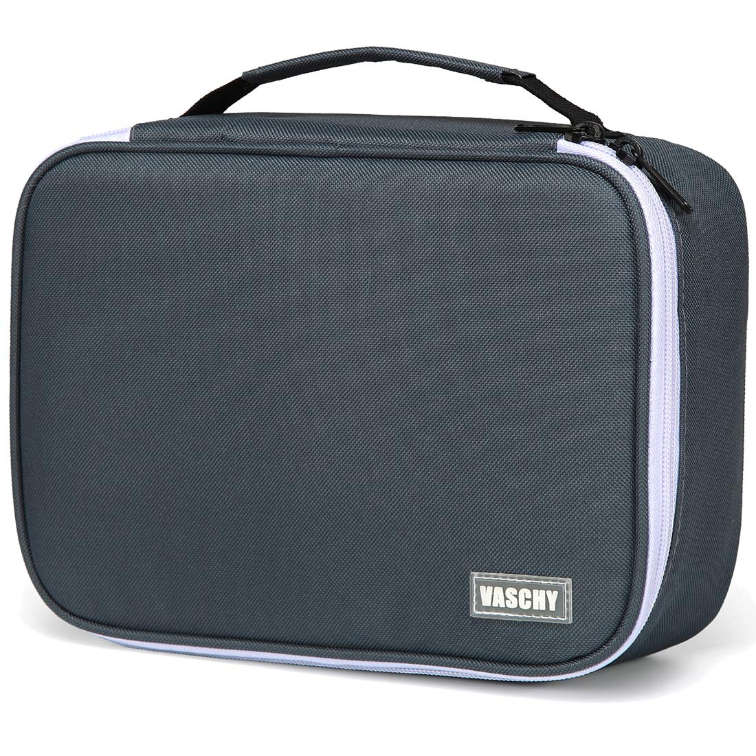 VASCHY Large Pencil Case with Detachable Pockets - Art & School Supplies Organizer for Students & Artists