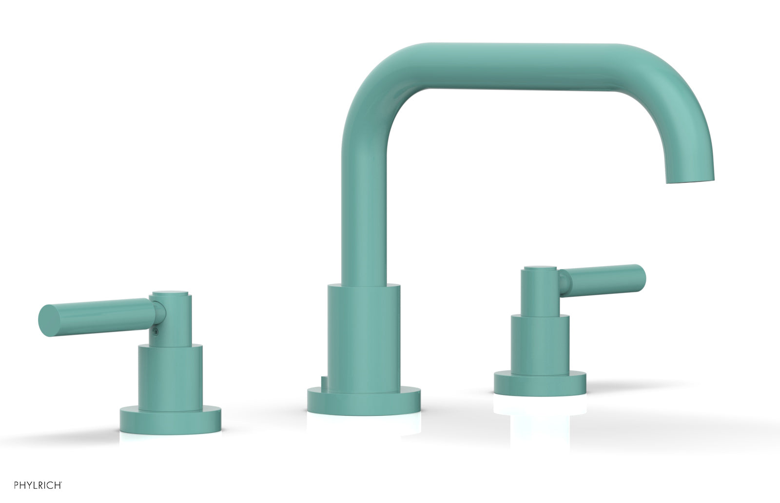 Premium Deck Tub Set with Lever Handles - D1132D - Durable Outdoor Faucet for Garden, Patio, and Poolside Use