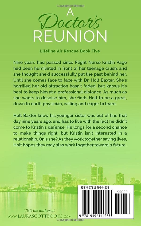A Doctor's Reunion: Heartwarming Medical Romance Novel - Lifeline Air Rescue Series | Perfect for Vacation Reading & Book Club Discussions