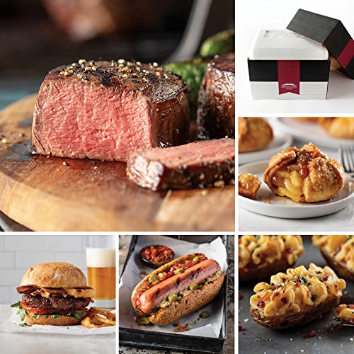 Premium Omaha Steaks Executive Gift Box - Butcher's Cut Filet Mignon, Gourmet Burgers, Jumbo Franks, Stuffed Potatoes & Caramel Apple Tartlets - Perfect for Corporate Gifts, Holiday Presents & Special Occasions