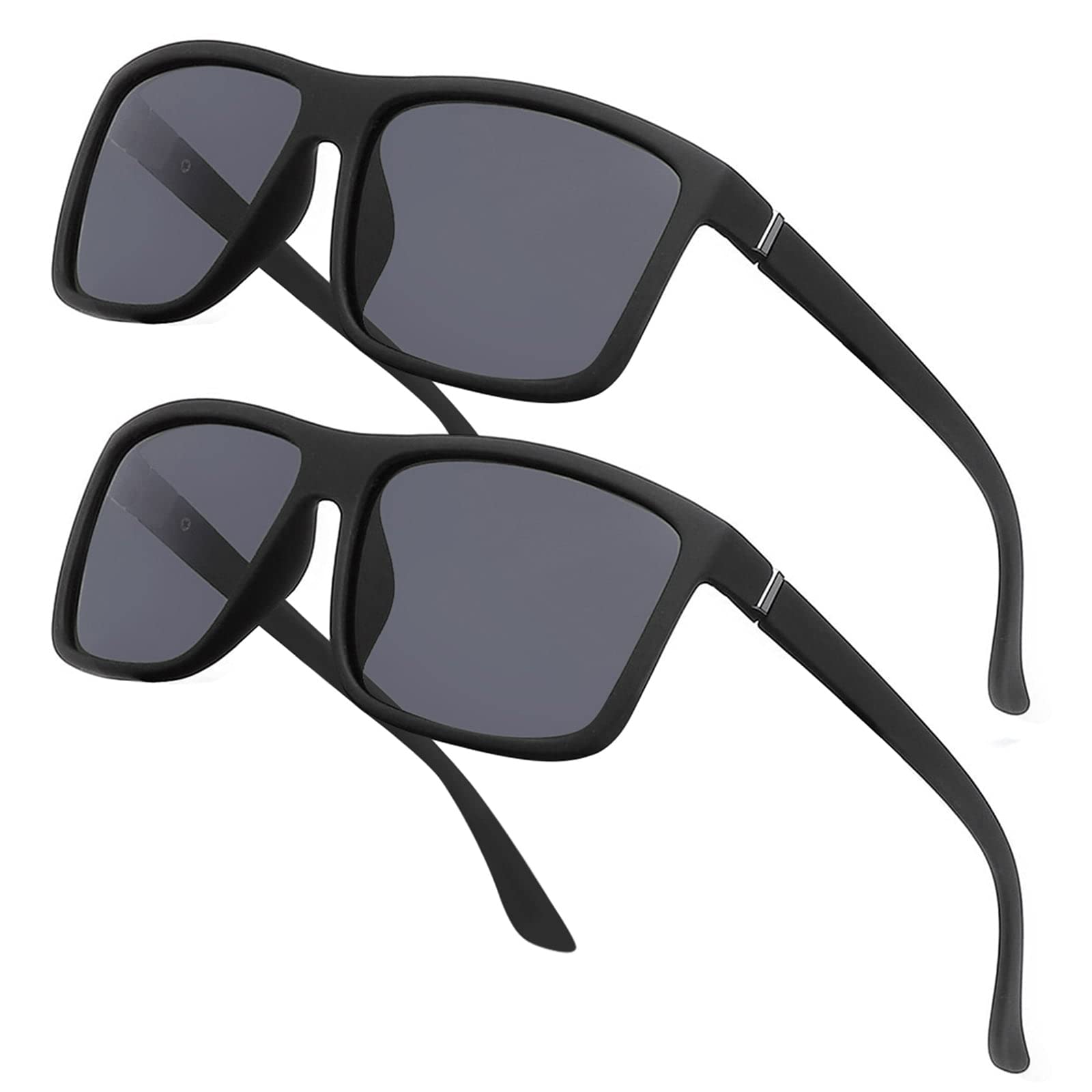 NIEEPA Men's Polarized Sports Sunglasses UV Protection Square Frame NP1007 - Perfect for Running, Cycling, and Outdoor Activities