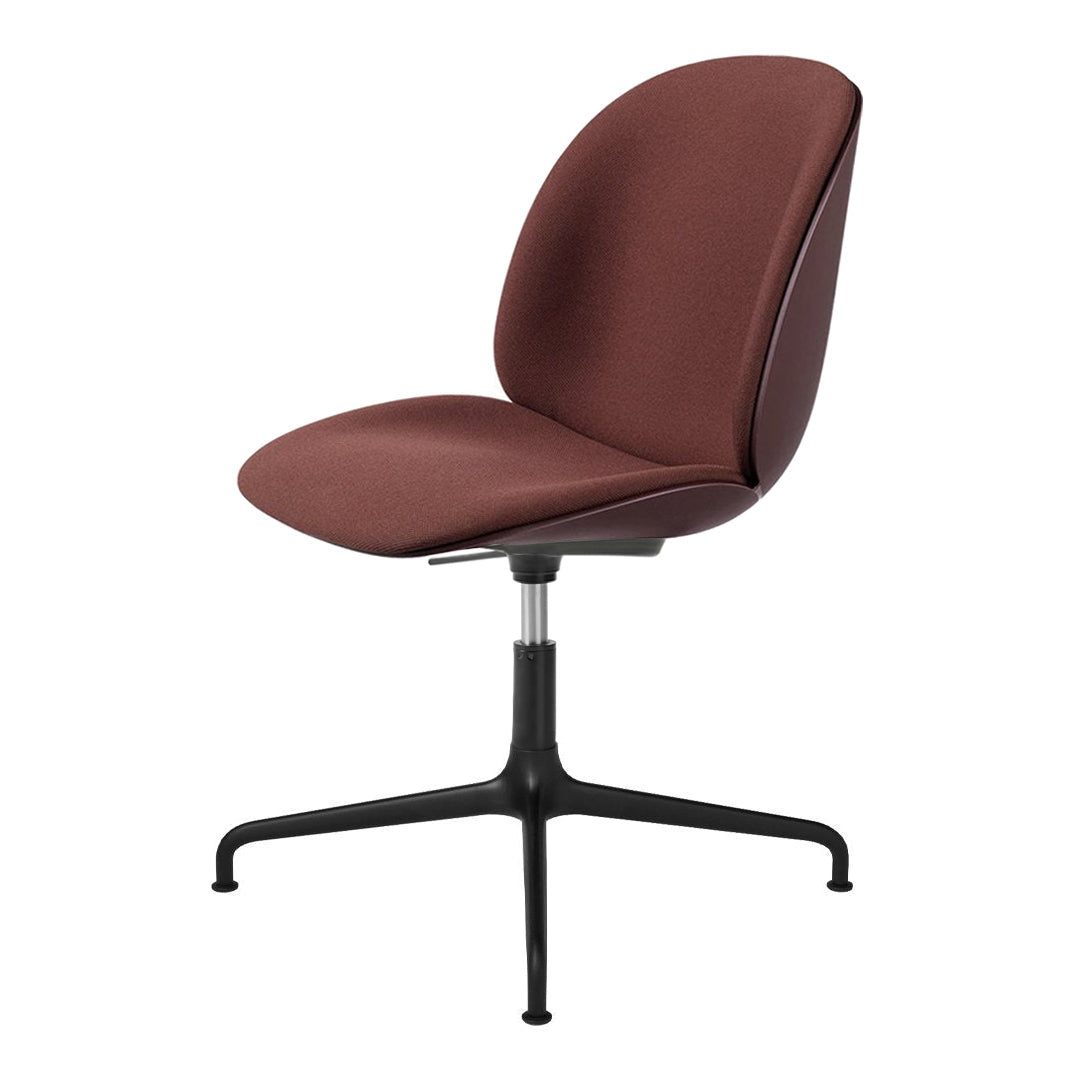 Ergonomic Beetle Meeting Chair with 4-Star Base - Height Adjustable & Front Upholstered for Office, Conference Room, and Home Workspace Comfort