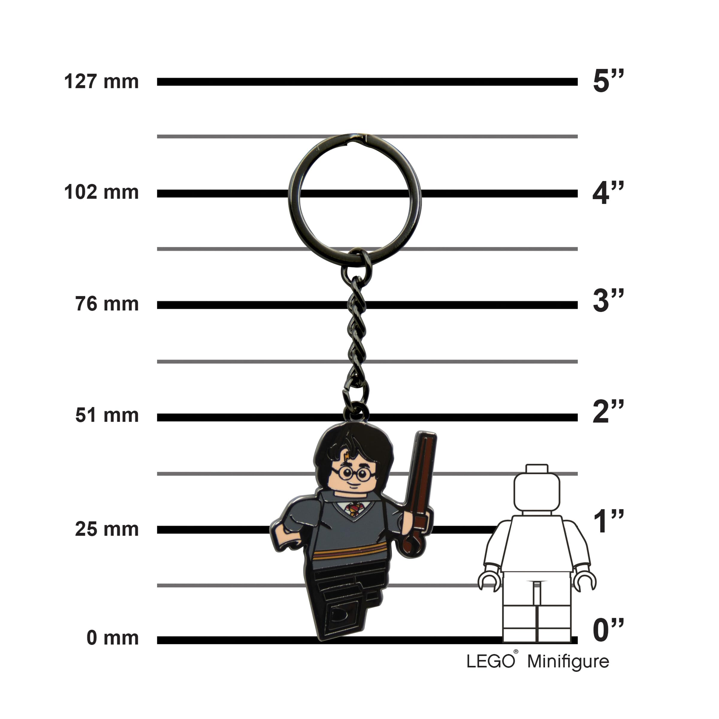 **LEGO Harry Potter Enamel Keychain (53273) – Official Harry Potter Collectible for Car Keys, Backpack, Purse & Beach Bag – Perfect for Fans & Gifts**    *(Use Cases: Great for cosplay accessories, fandom merchandise, travel essentials, or as a gift for Harry Potter lovers.)*