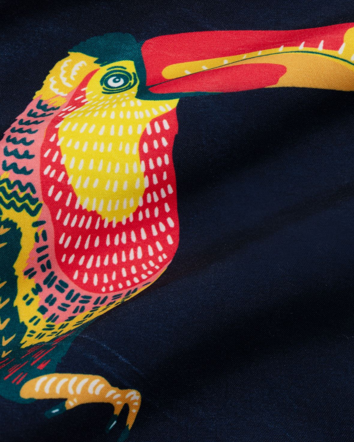 Kids Toucan Print Swim Shorts - Quick Dry, UPF 50+ Swim Trunks for Boys & Girls - Perfect for Beach, Pool & Summer Vacations