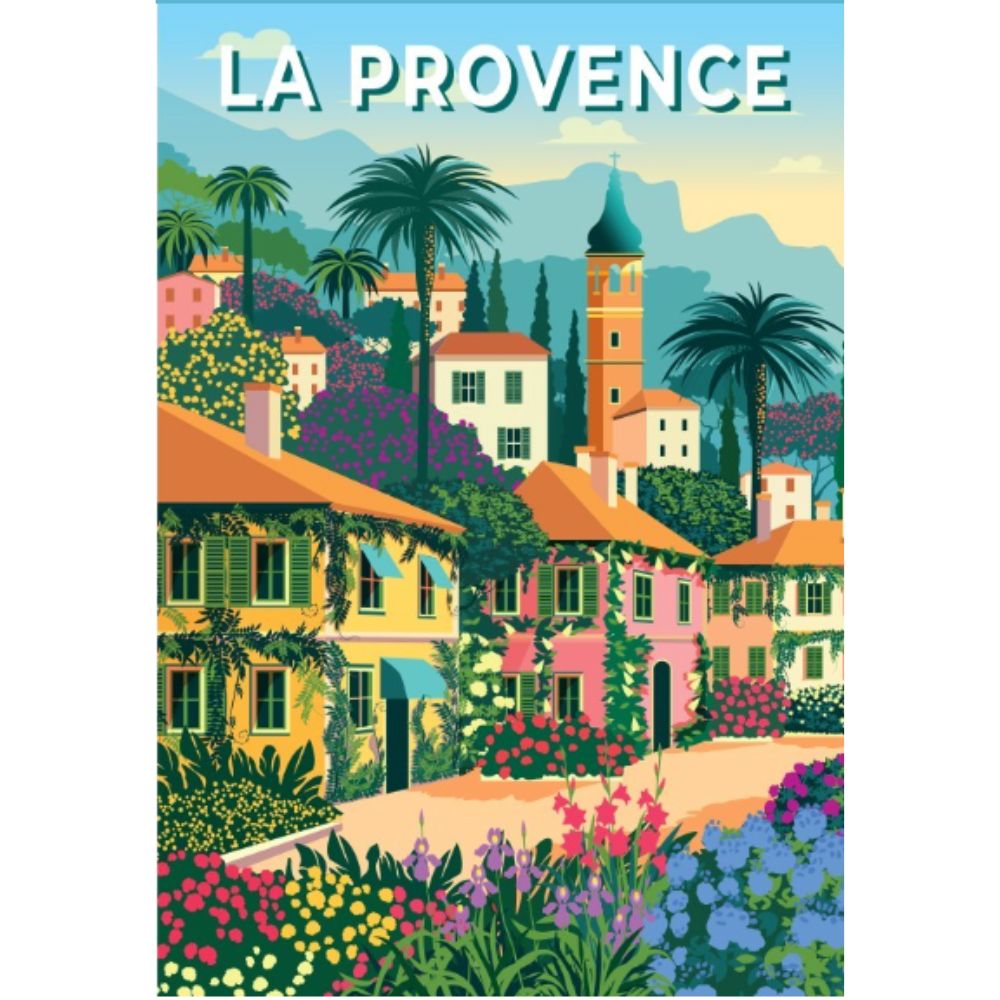 500-Piece Calypto Jigsaw Puzzle - Beautiful Provence Landscape Art for Adults & Teens - Perfect for Family Game Night, Stress Relief & Home Decor